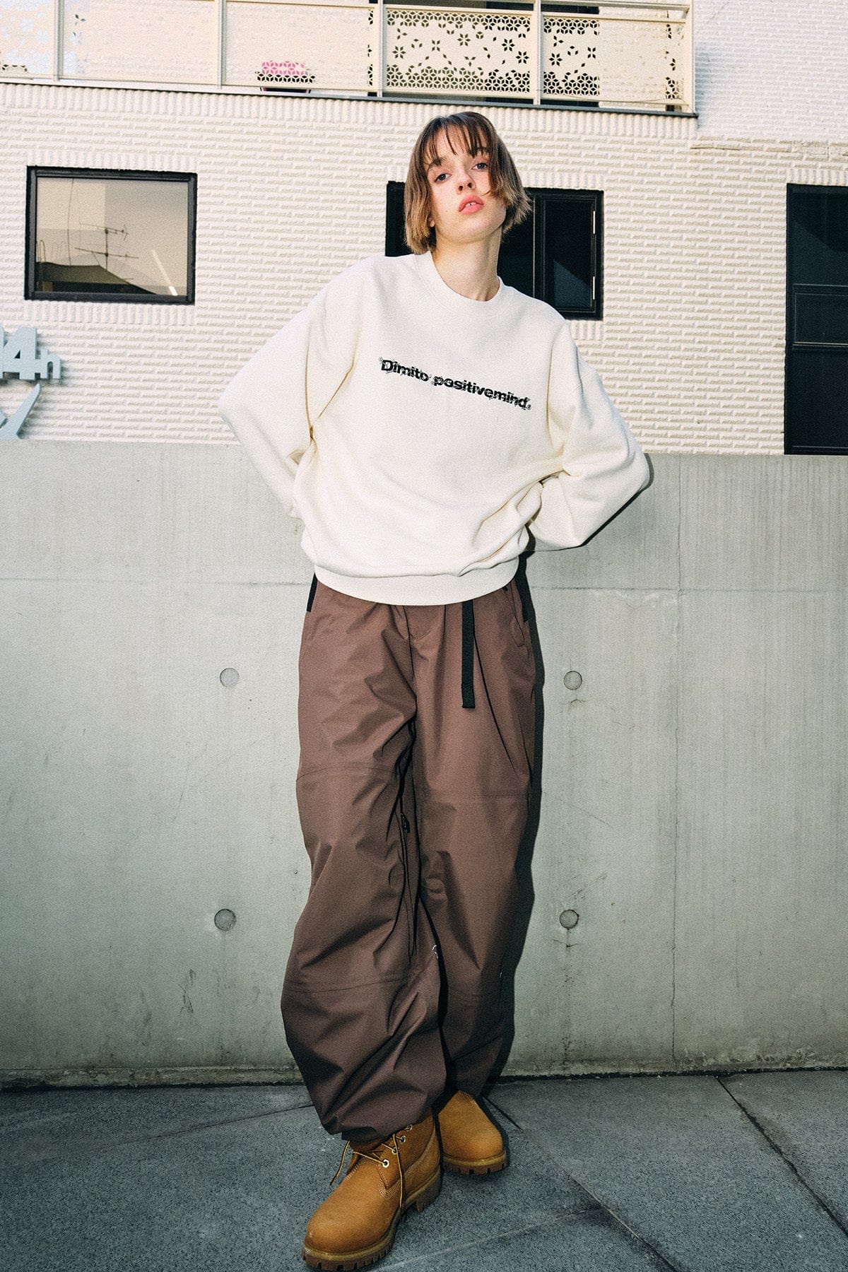 [INVITED] NATURE SWEATSHIRT IVORY