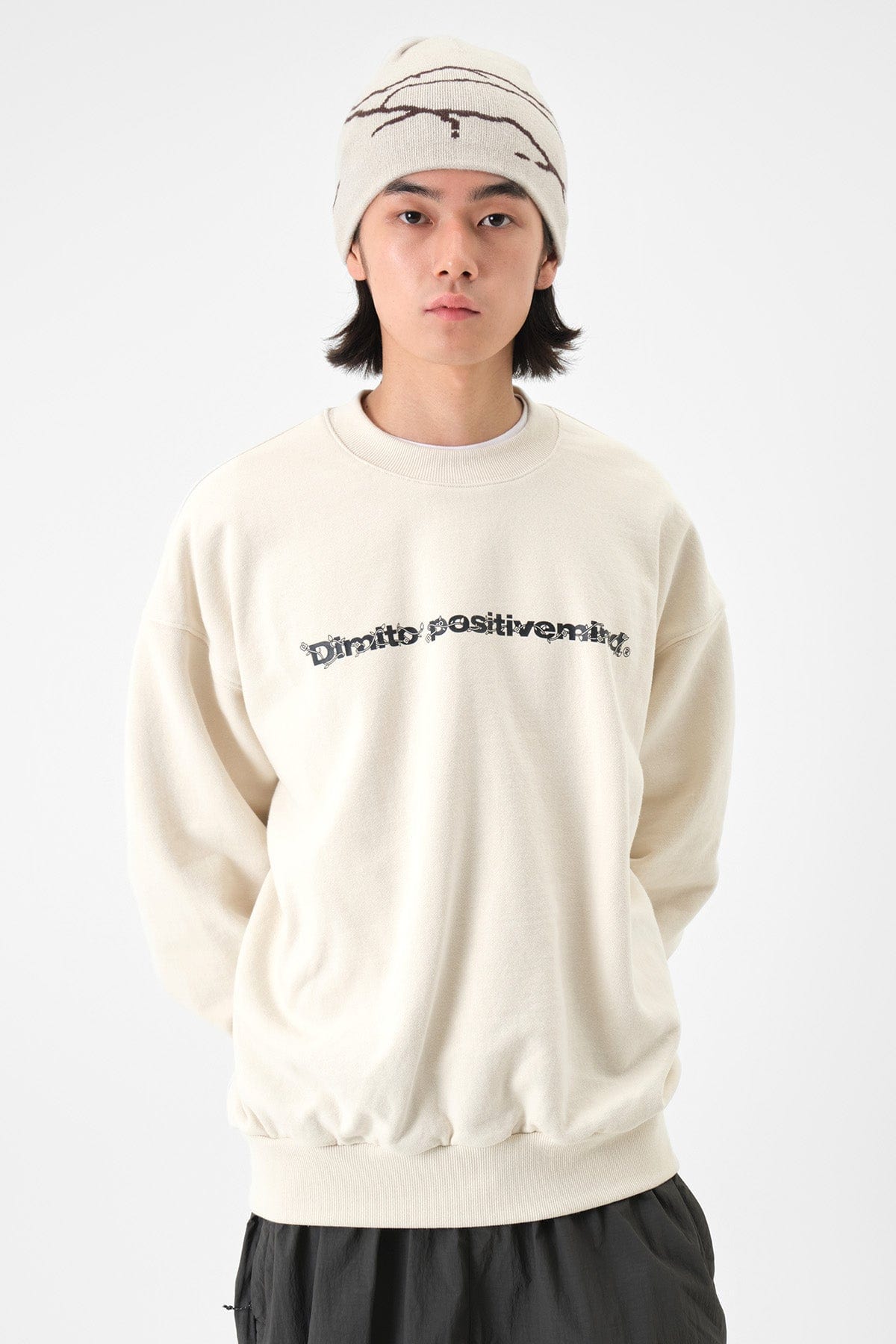 [INVITED] NATURE SWEATSHIRT IVORY