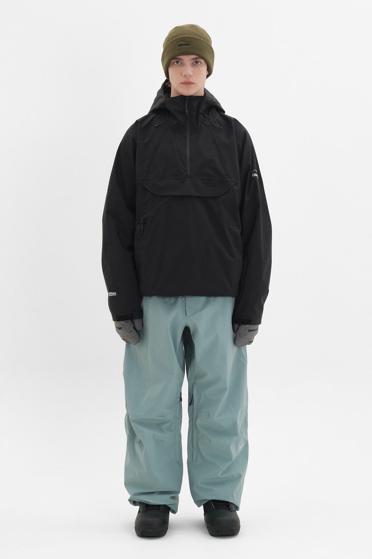 [INVITED] NEO 2L PANTS DEEP MINT (Semi Wide Fit)