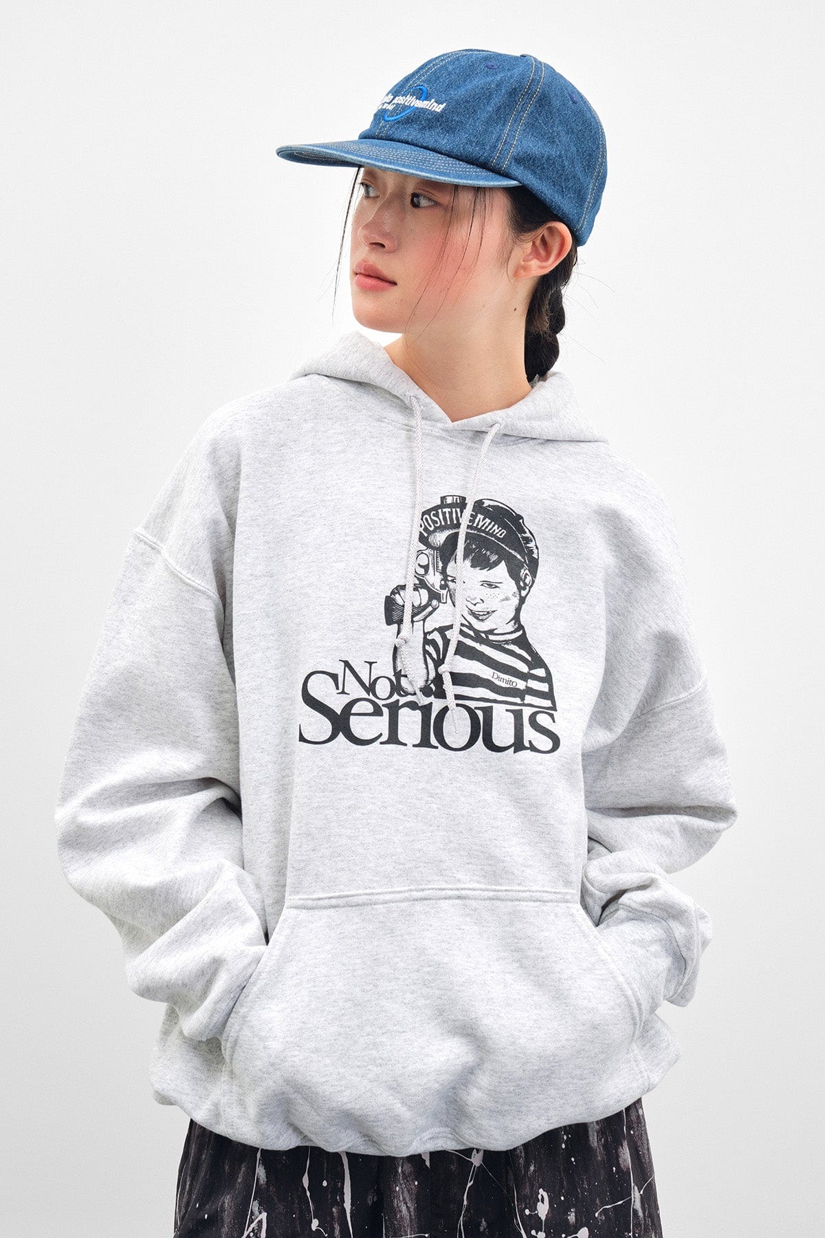 [INVITED] NS BABY HOODIE ASH