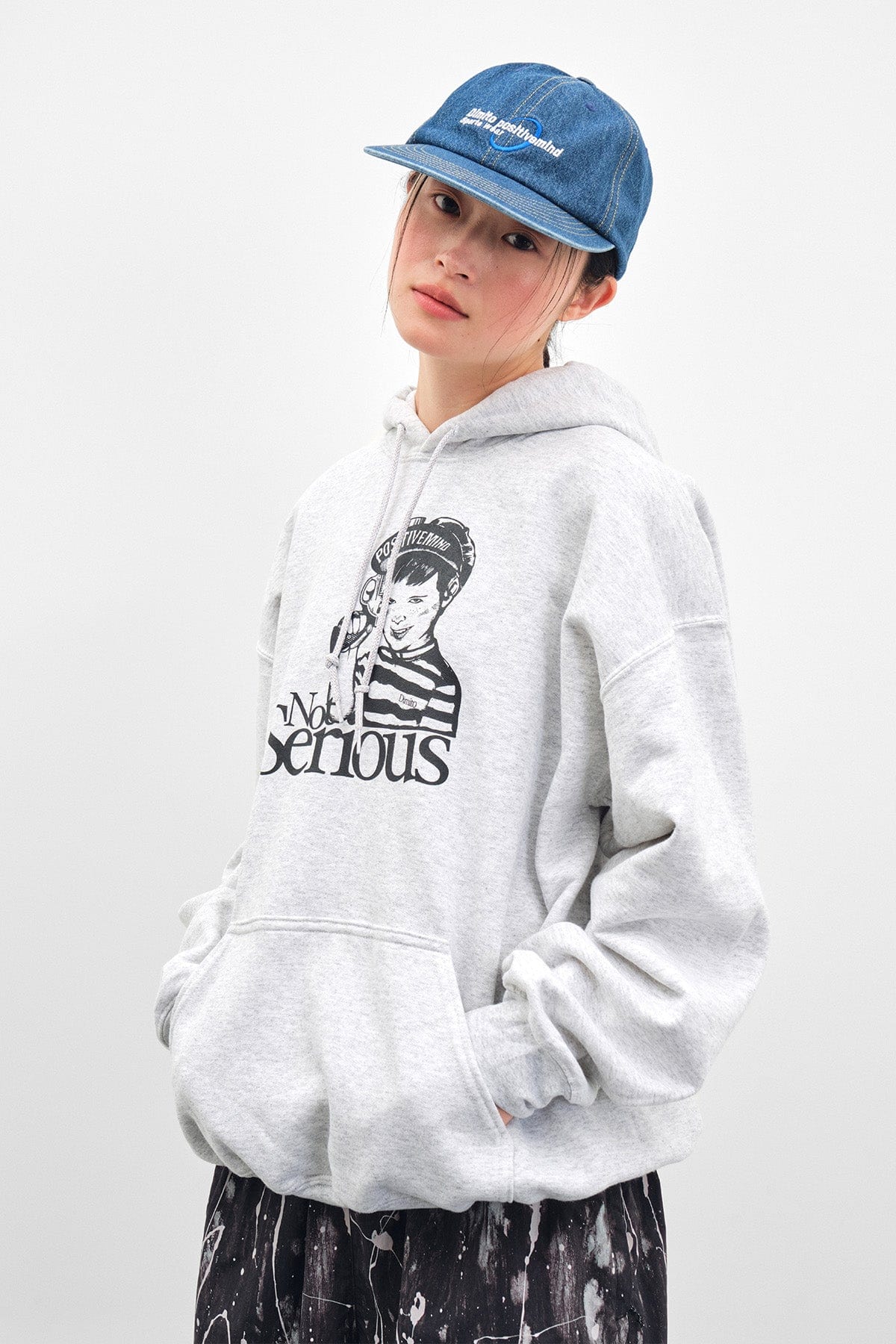 [INVITED] NS BABY HOODIE ASH