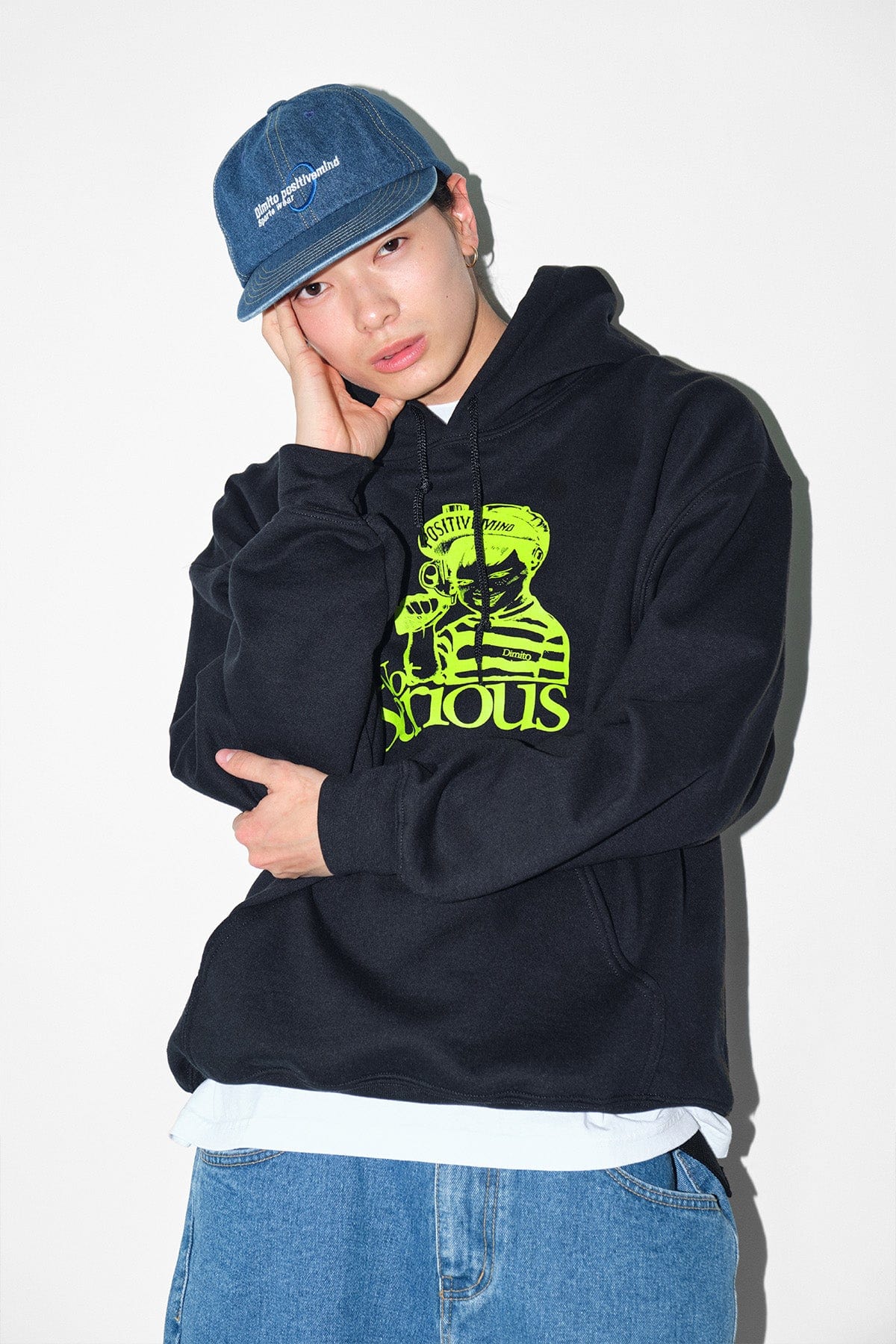 [INVITED] NS BABY HOODIE BLACK