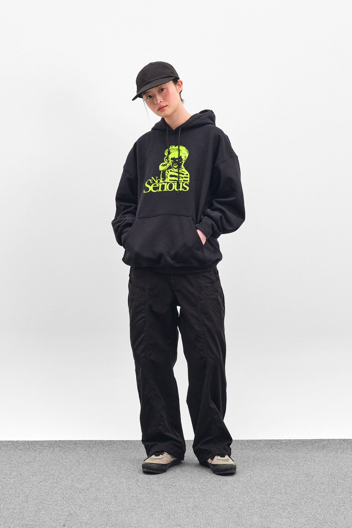 [INVITED] NS BABY HOODIE BLACK