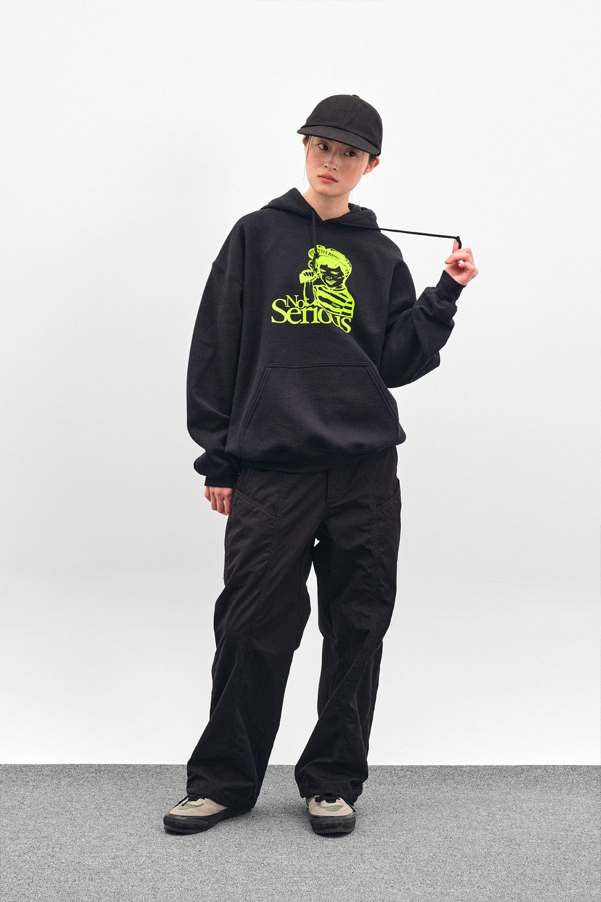 [INVITED] NS BABY HOODIE BLACK