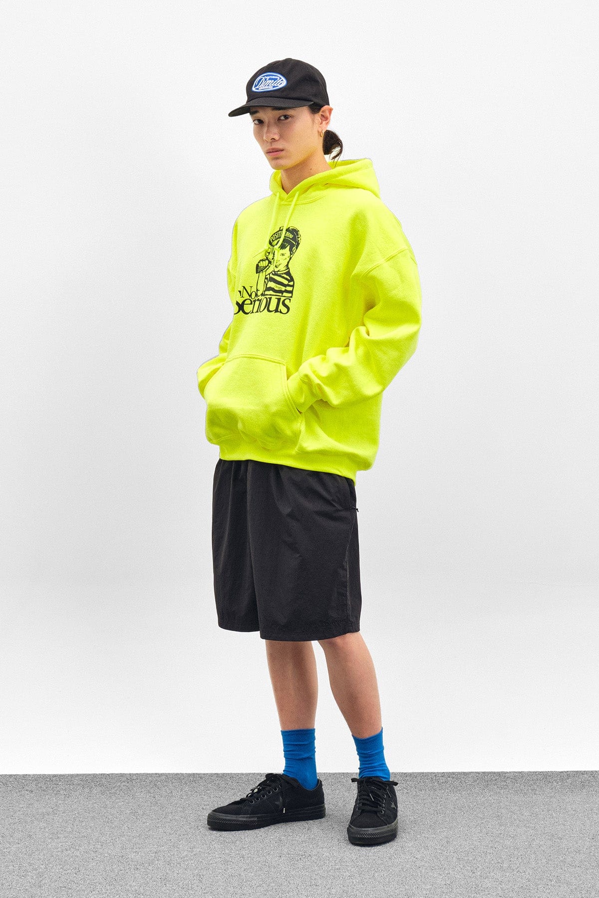 [INVITED] NS BABY HOODIE NEON GREEN