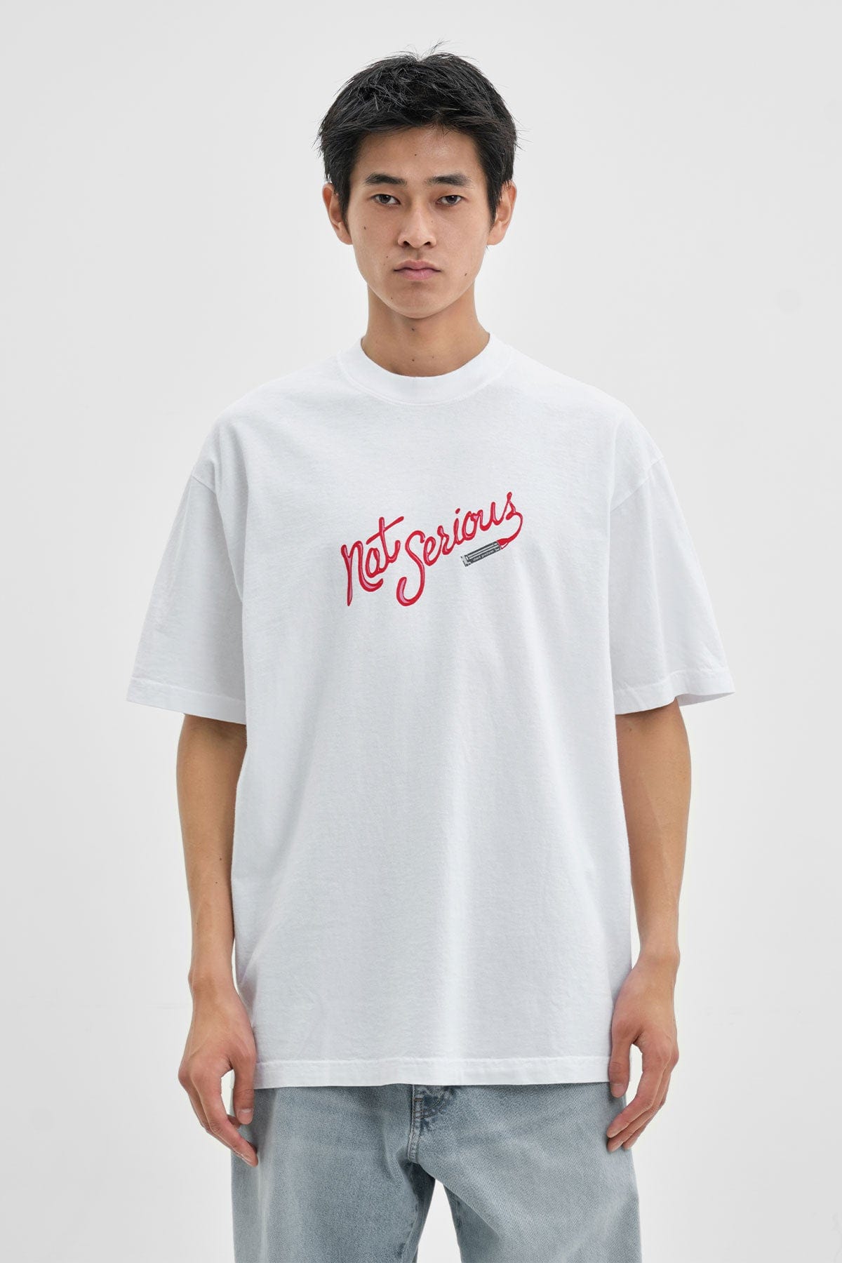 [PROMO] NS LIP SSV GD 6.5OZ TEE WHITE