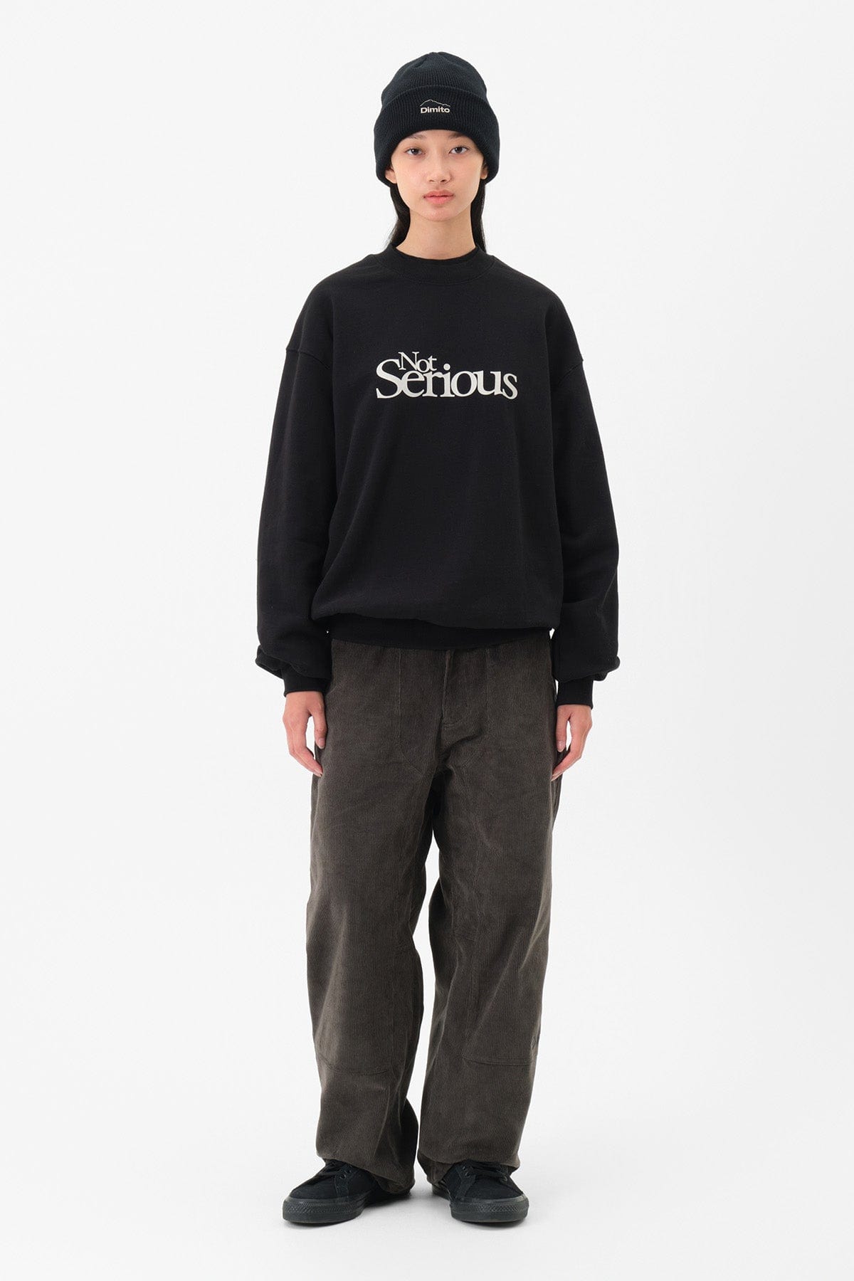 [INVITED] NS SWEATSHIRT BLACK