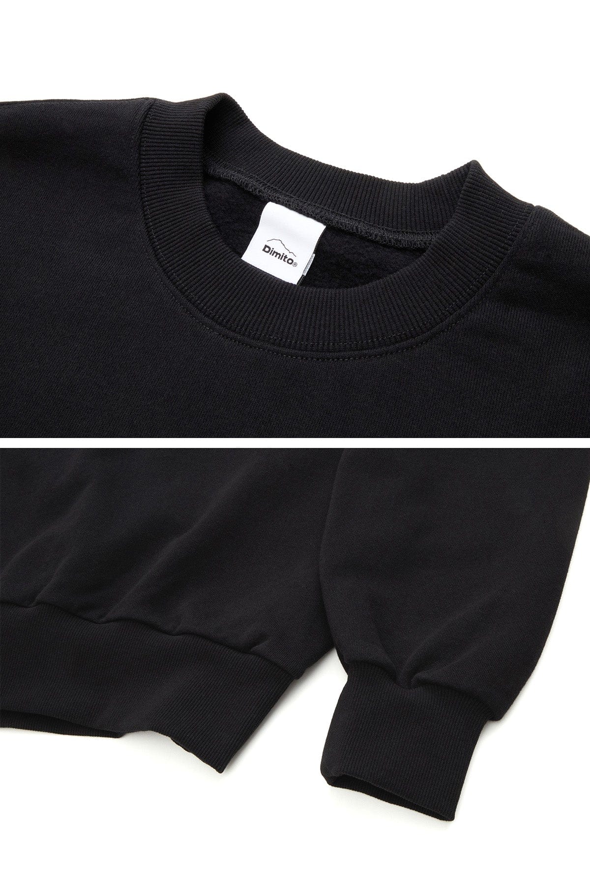 [INVITED] NS SWEATSHIRT BLACK