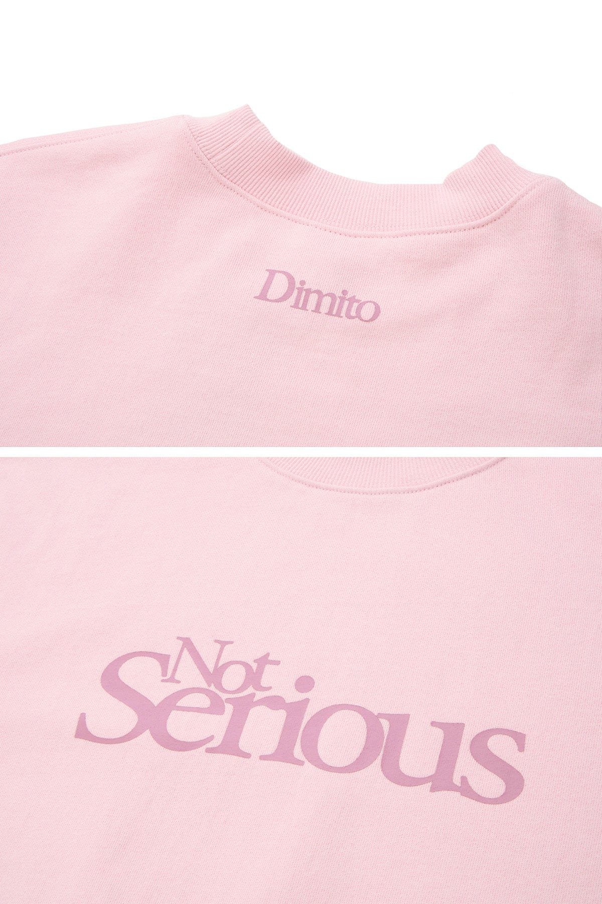 [INVITED] NS SWEATSHIRT LIGHT PINK