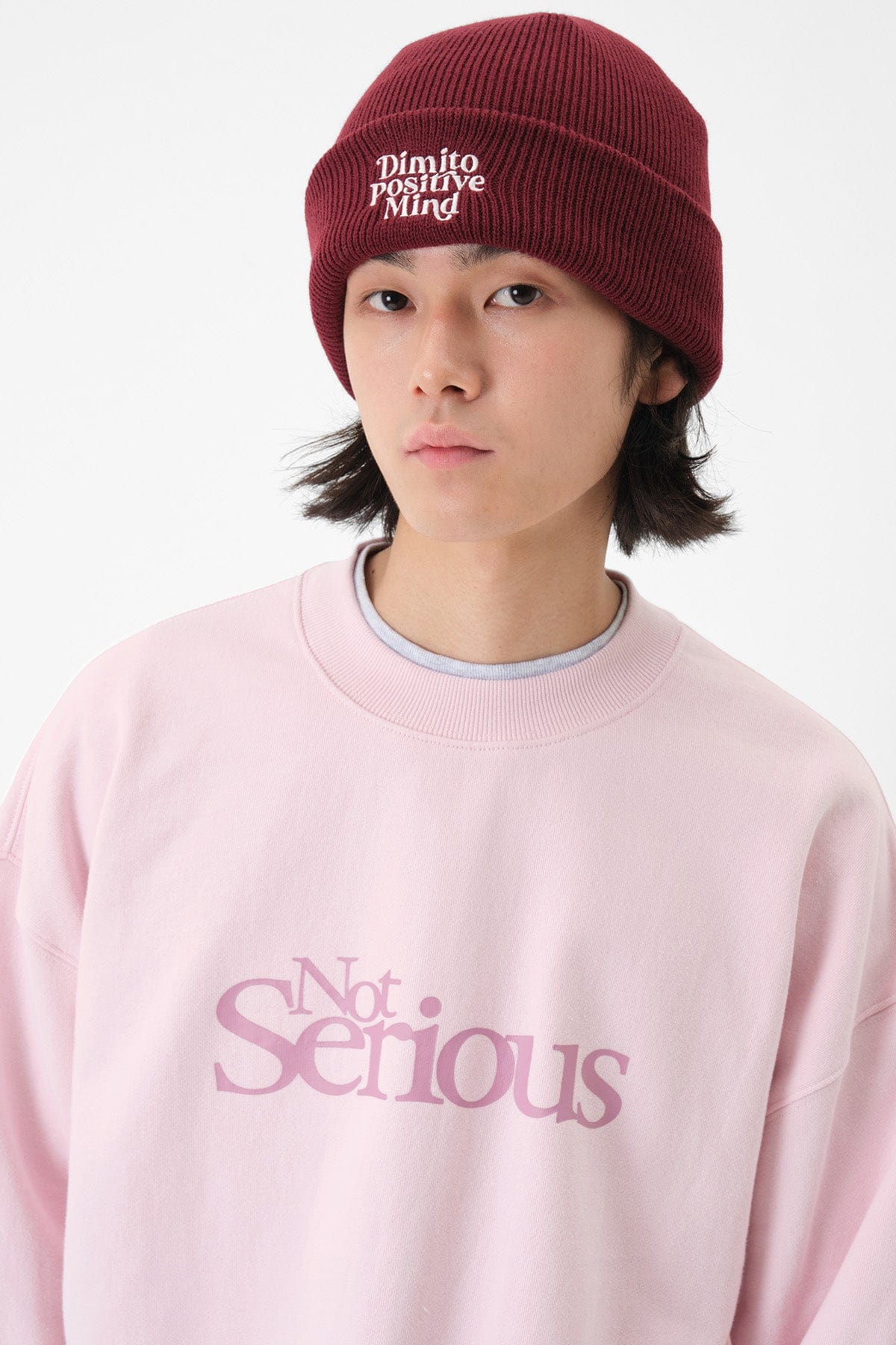 [INVITED] NS SWEATSHIRT LIGHT PINK