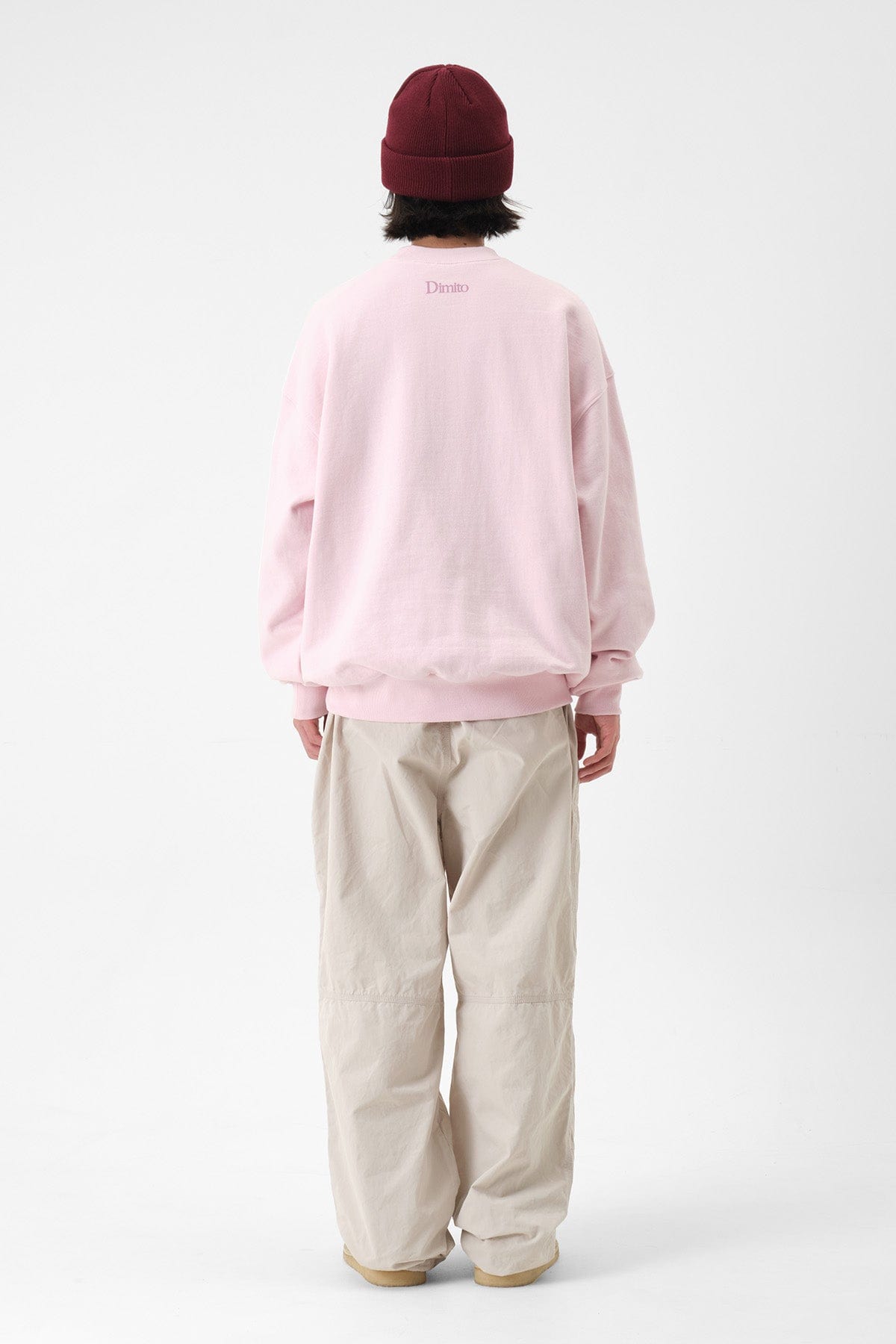 [INVITED] NS SWEATSHIRT LIGHT PINK