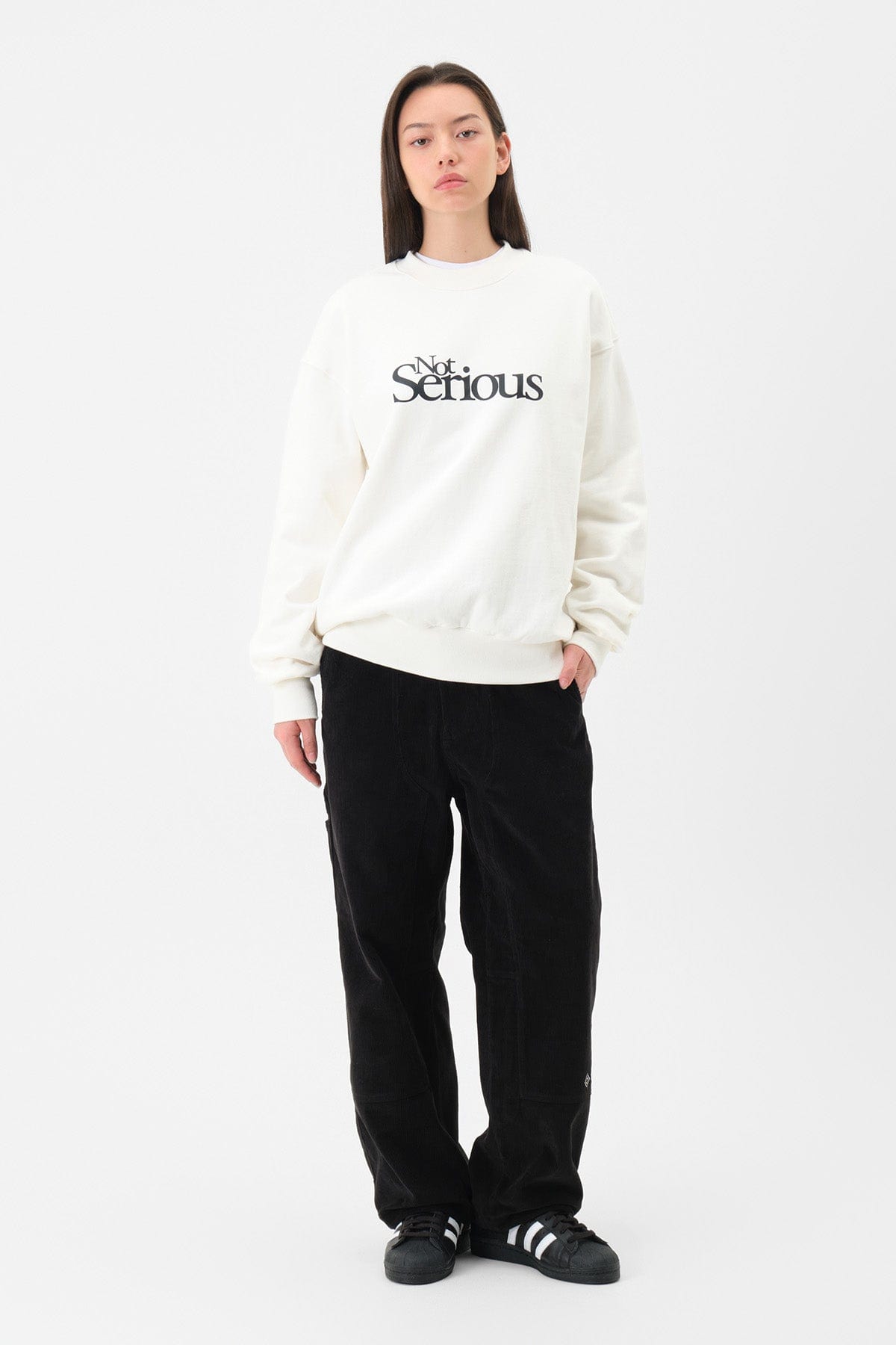 [INVITED] NS SWEATSHIRT WHITE