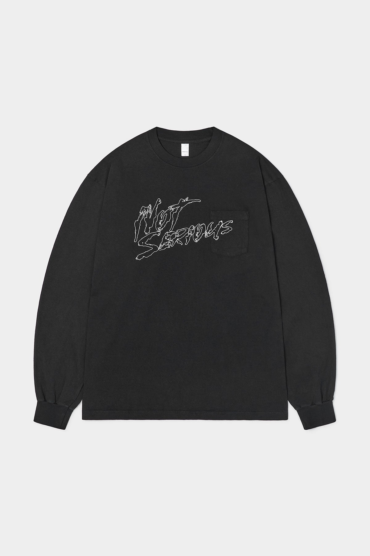 VERT NSS RUDE POCKET LSV GD 6.5OZ TEE BLACK (Available on 26.05.07)