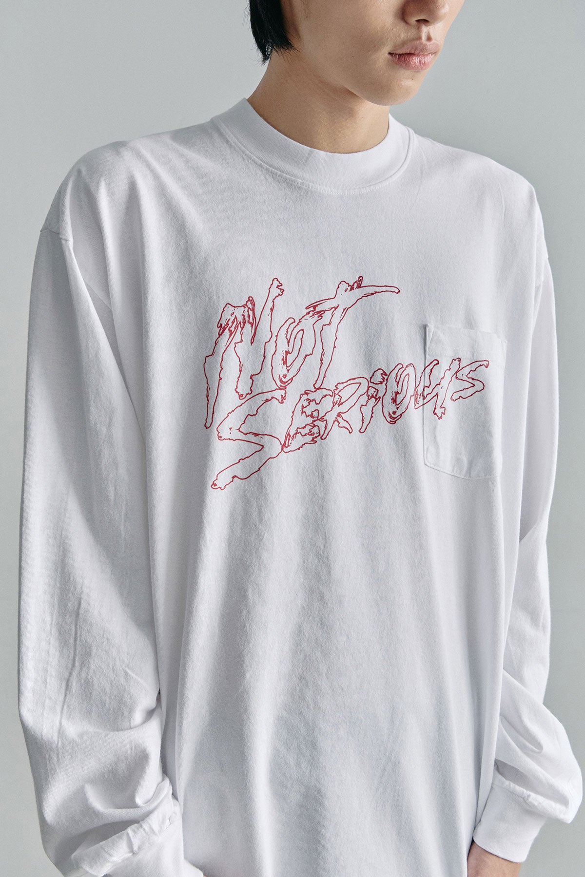VERT NSS RUDE POCKET LSV GD 6.5OZ TEE WHITE (Available on 26.05.07)