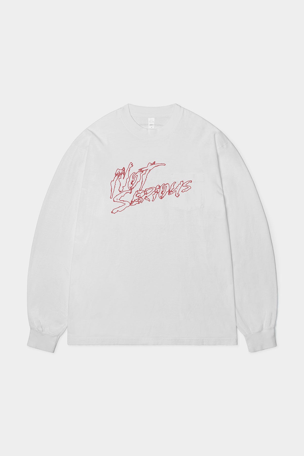 VERT NSS RUDE POCKET LSV GD 6.5OZ TEE WHITE (Available on 26.05.07)
