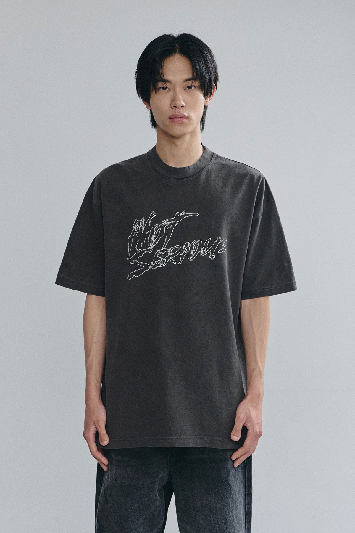VERT NSS RUDE SSV GD 6.5OZ TEE VINTAGE BLACK (Available on 26.05.07)
