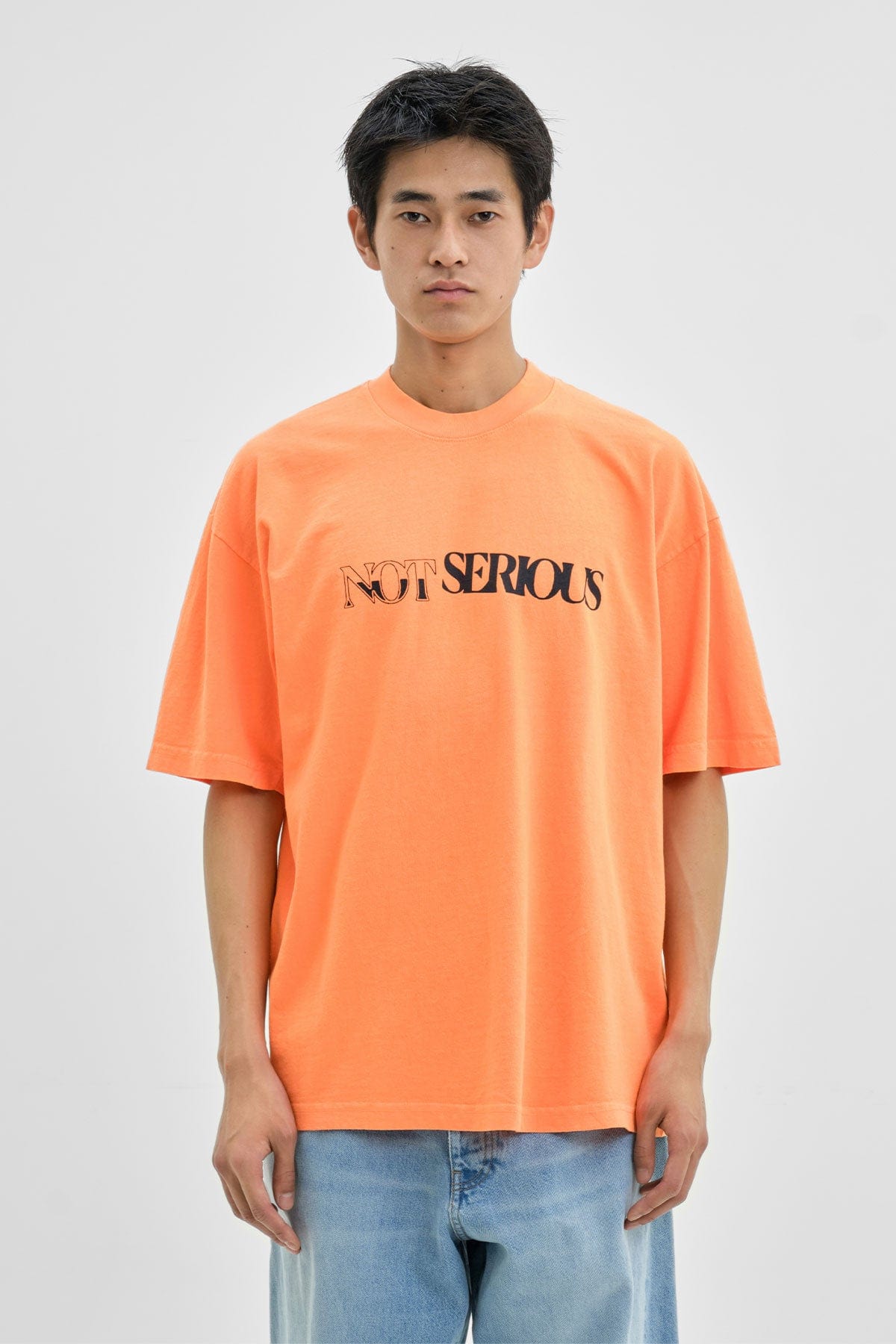VERT NSS SSV GD 6.5OZ TEE NEON ORANGE