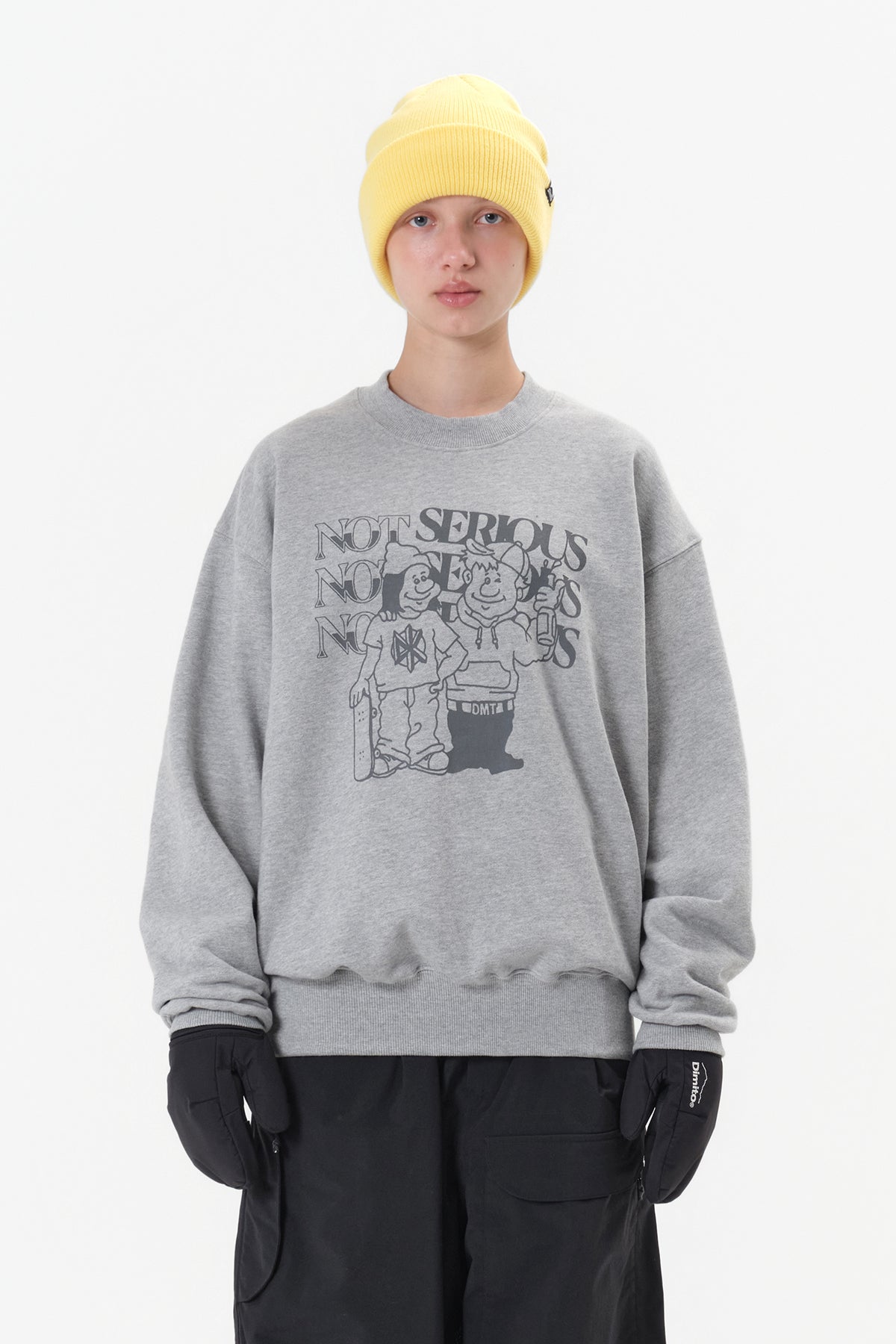 VERT NSS SWEATSHIRT ASH