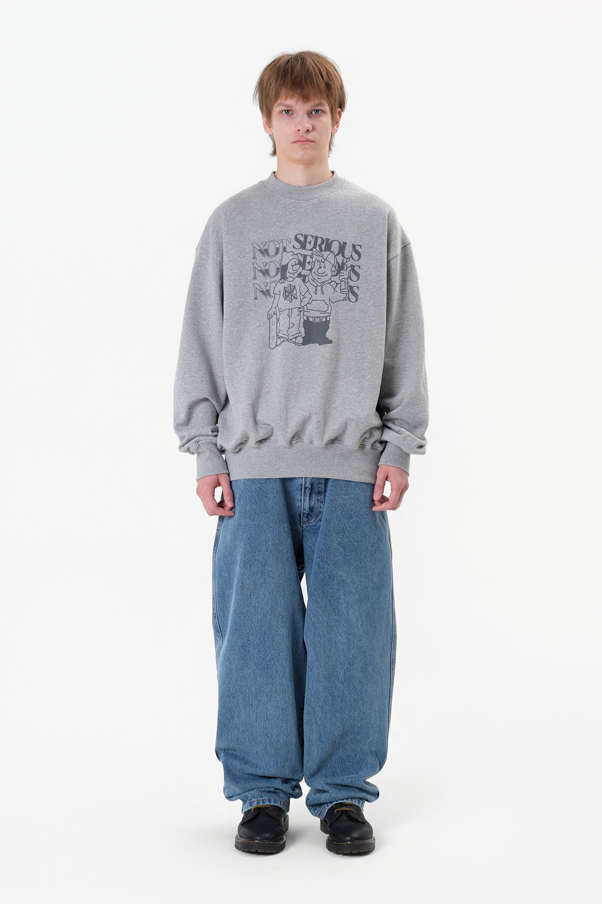 VERT NSS SWEATSHIRT ASH