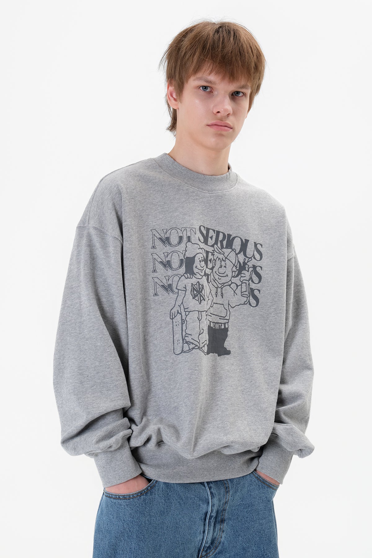 VERT NSS SWEATSHIRT ASH