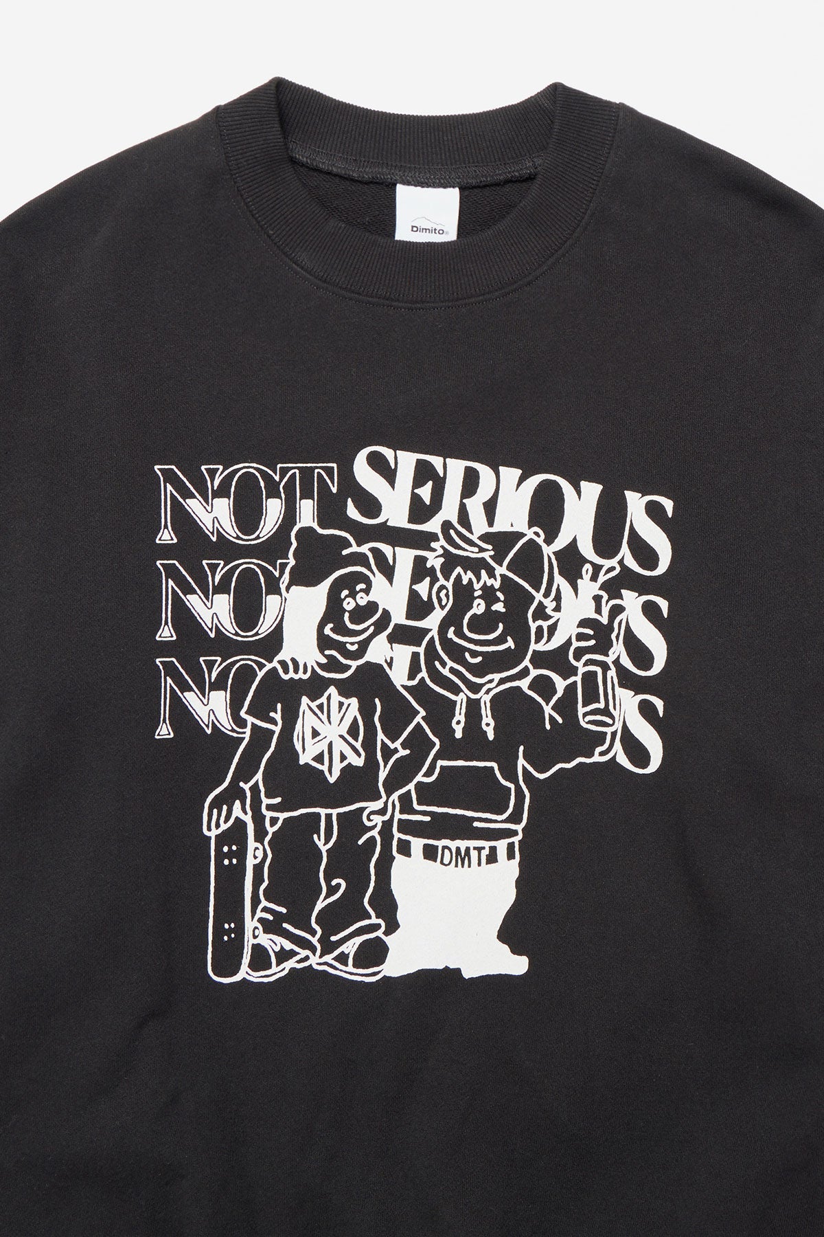 [INVITED] NSS SWEATSHIRT BLACK