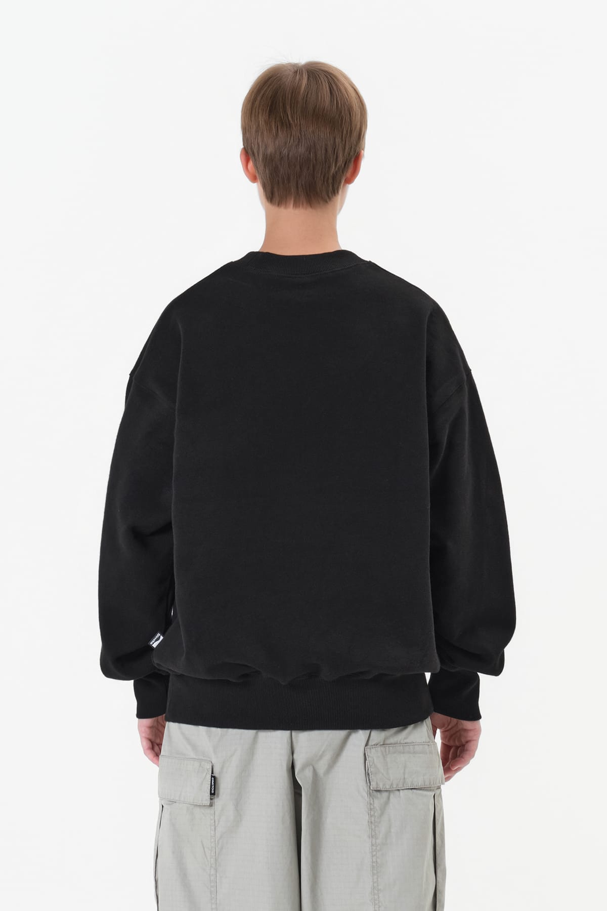[INVITED] NSS SWEATSHIRT BLACK