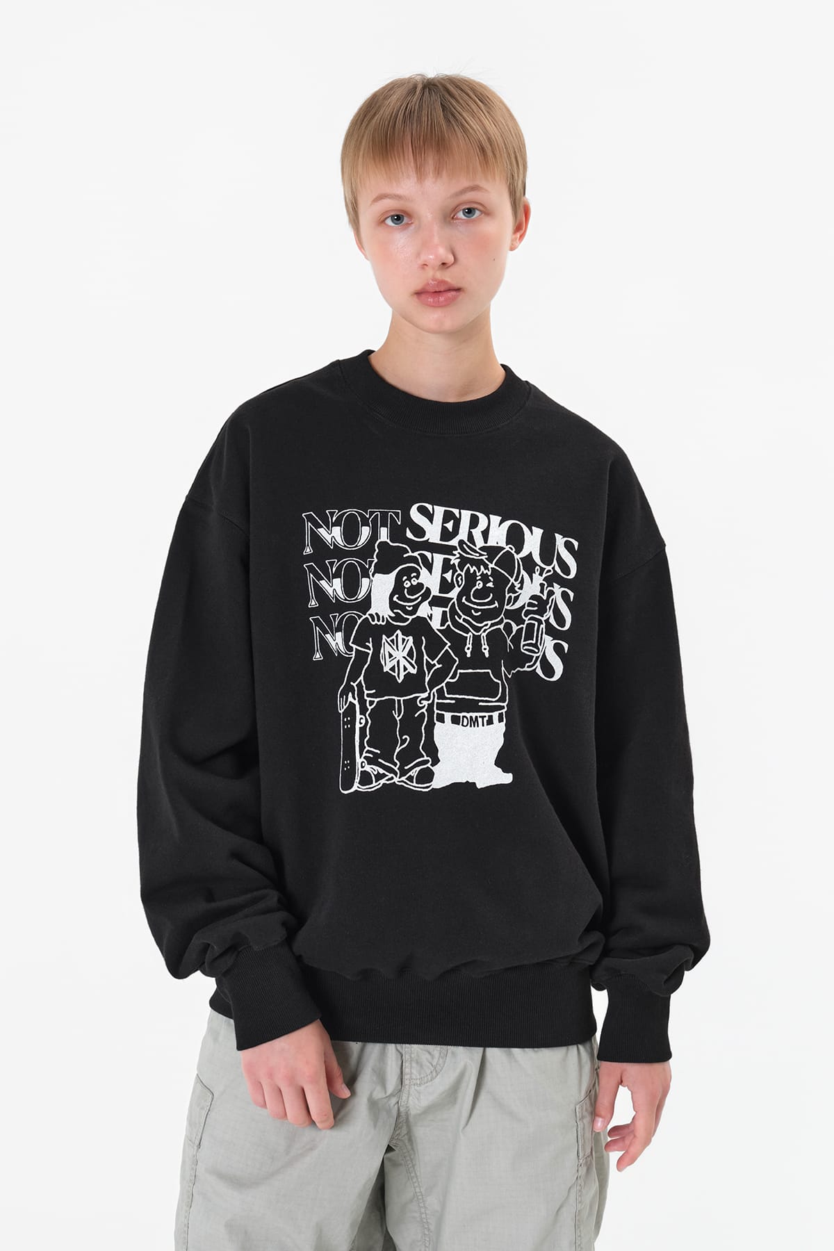 [PROMO] NSS SWEATSHIRT BLACK