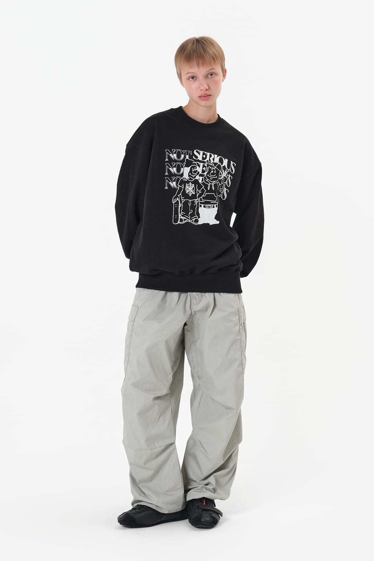 [PROMO] NSS SWEATSHIRT BLACK