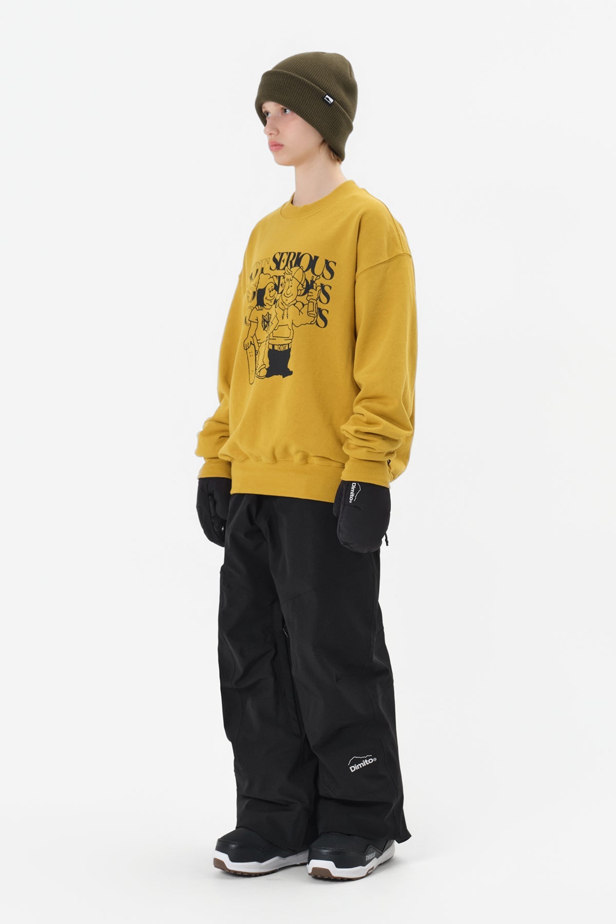 [INVITED] NSS SWEATSHIRT YELLOW