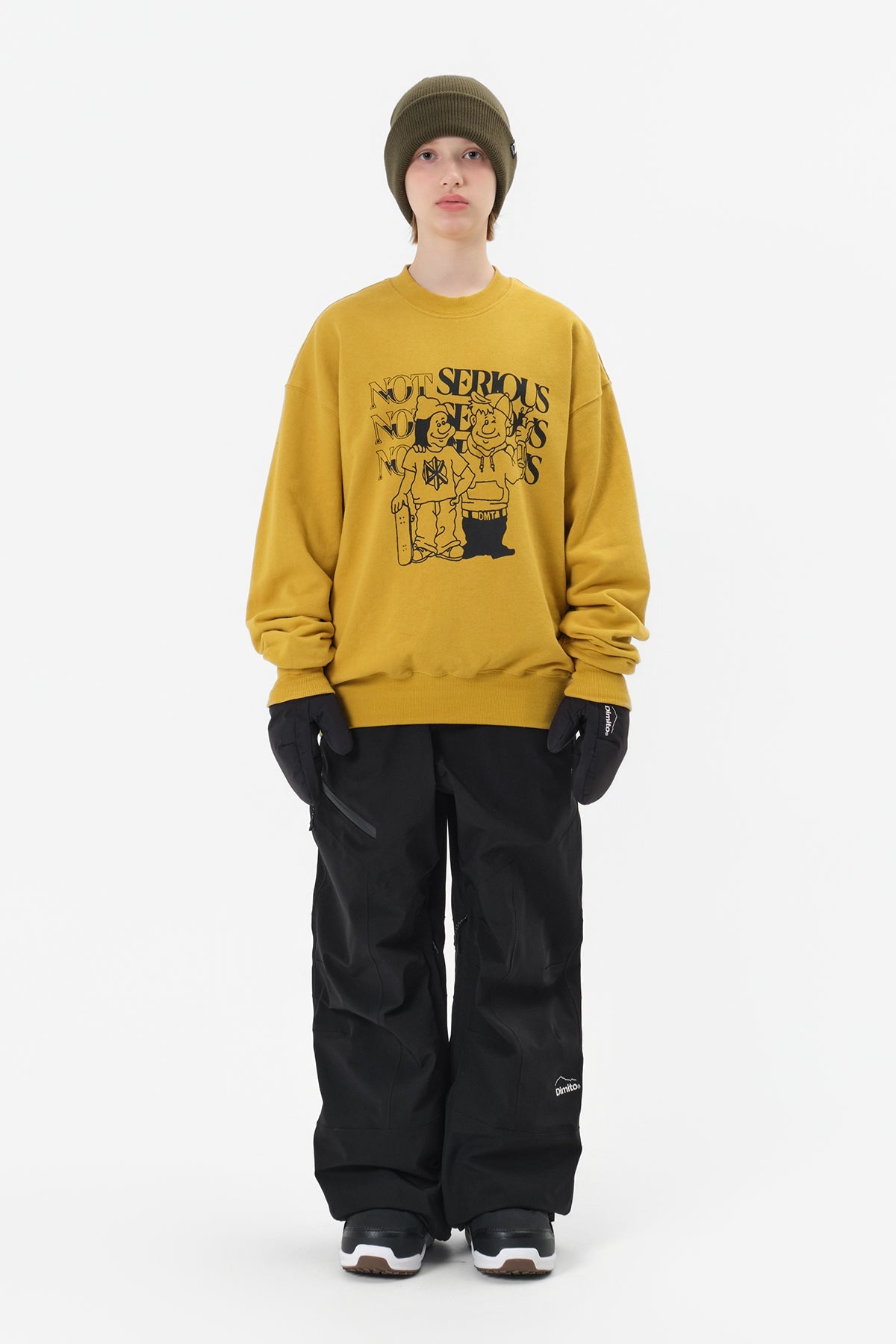 [INVITED] NSS SWEATSHIRT YELLOW