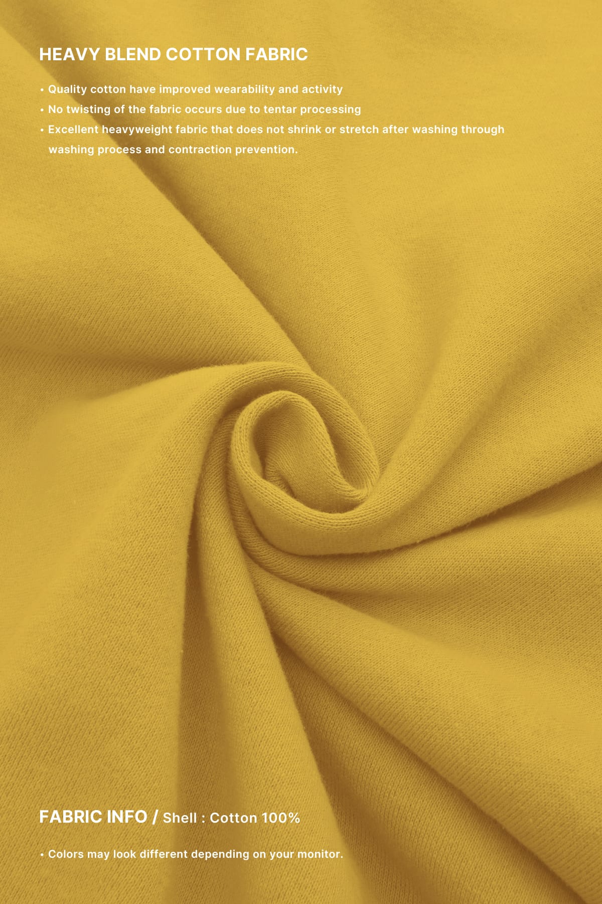 [INVITED] NSS SWEATSHIRT YELLOW