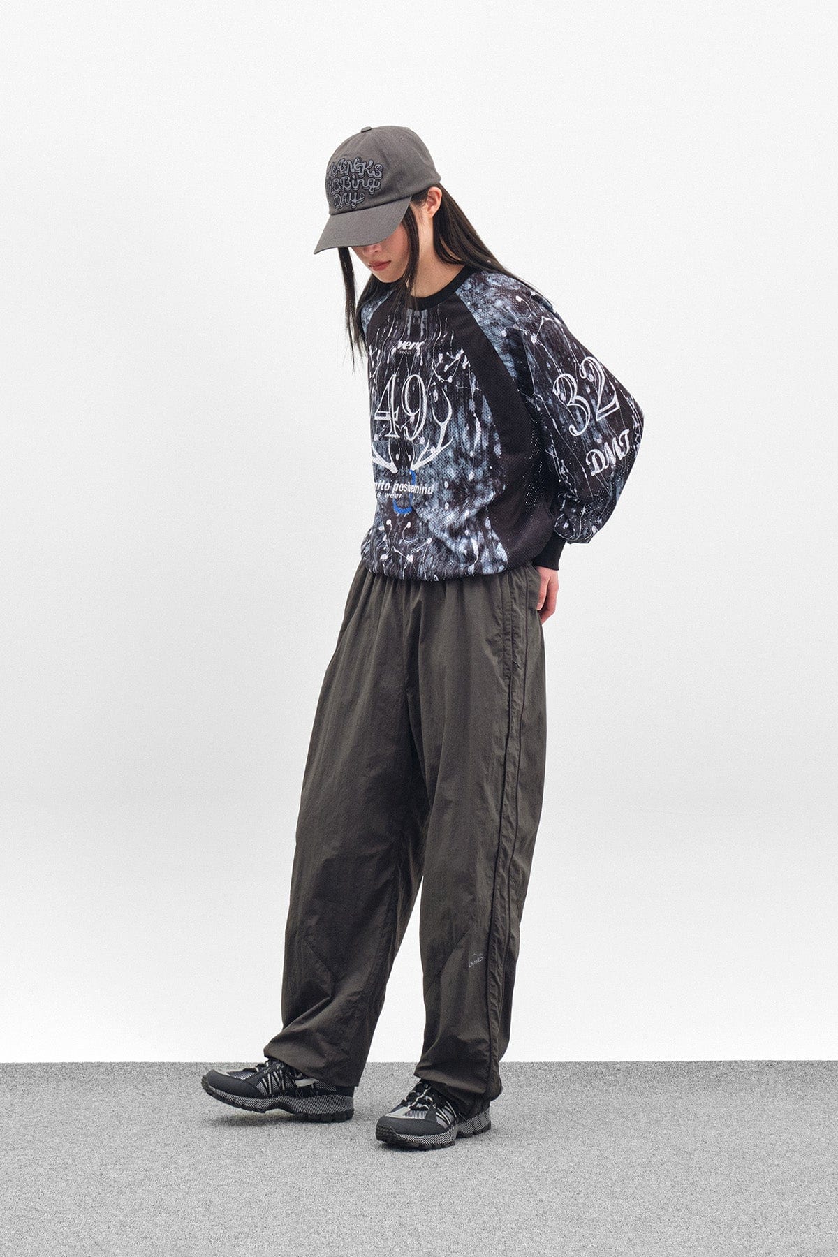 [INVITED] NY LINE AIRFORCE PANTS DARK NIGHT