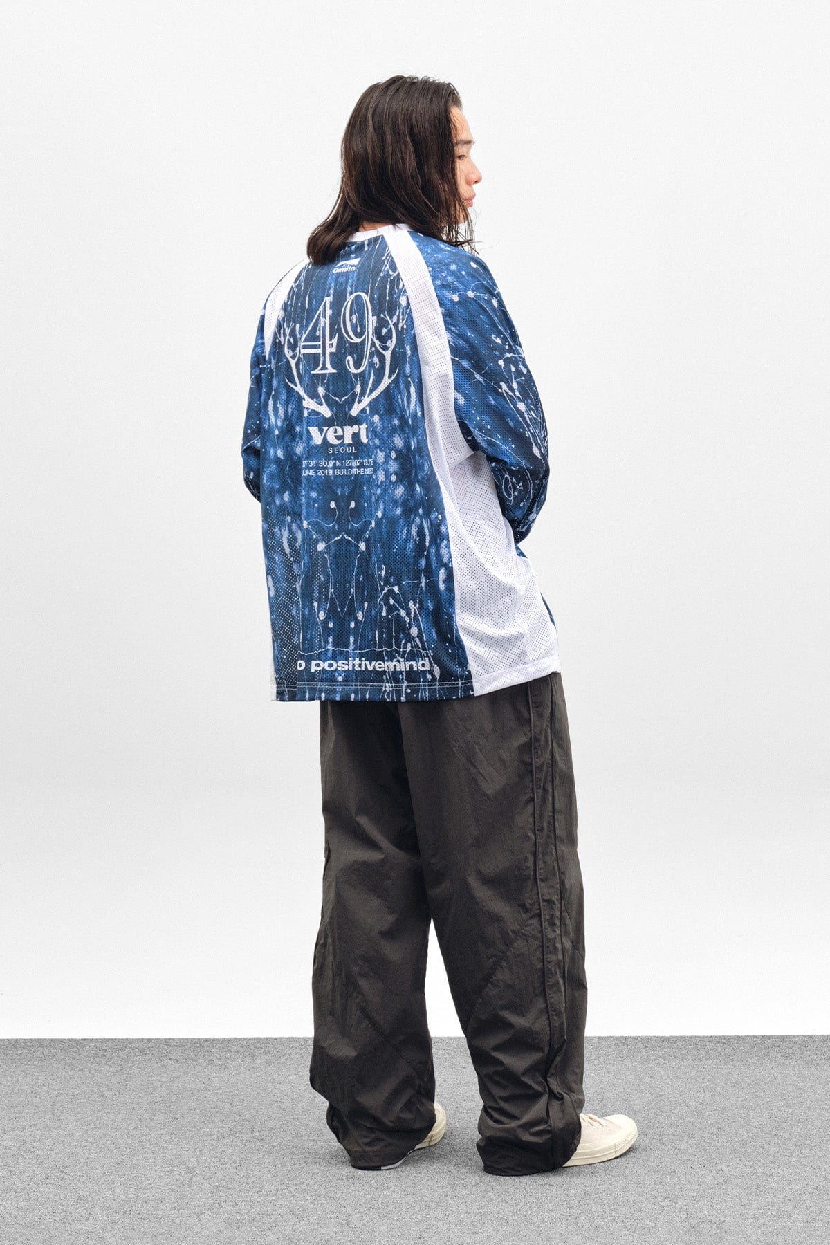 [INVITED] NY LINE AIRFORCE PANTS DARK NIGHT