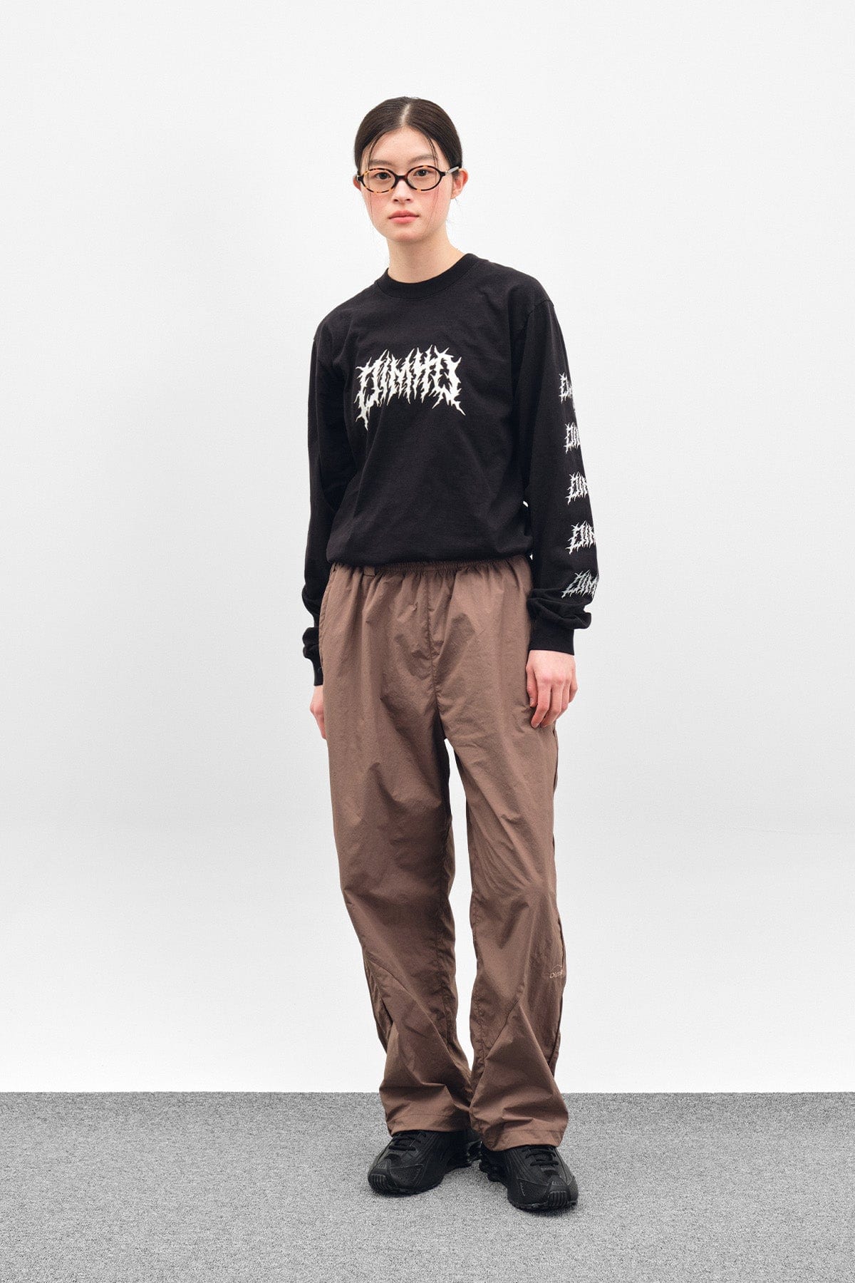 [INVITED] NY LINE AIRFORCE PANTS DEEP BROWN