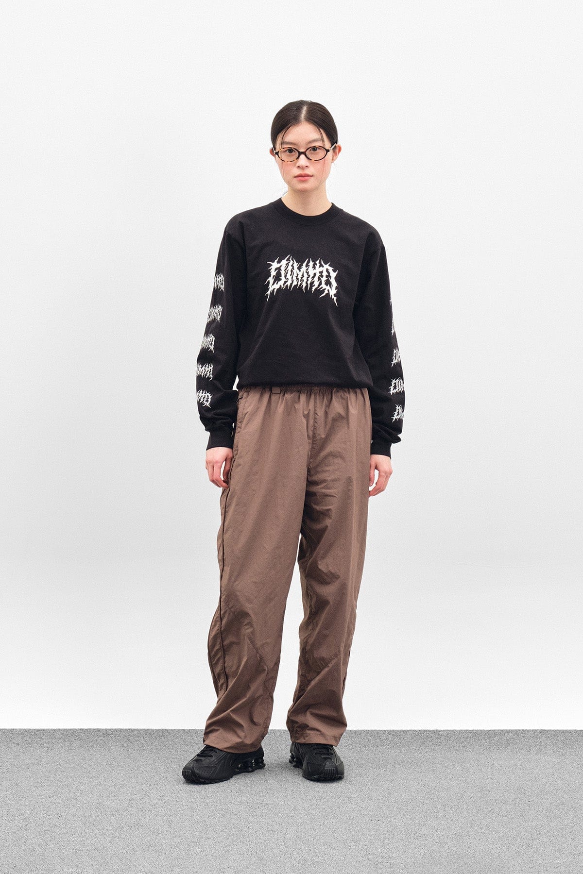 [INVITED] NY LINE AIRFORCE PANTS DEEP BROWN