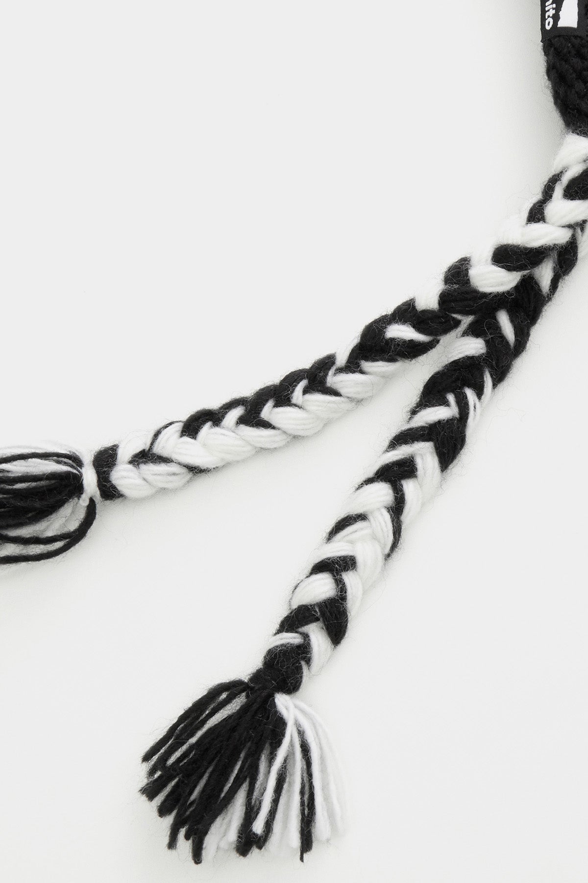 VERT ONE-SIZE 25 CROCHET EAR FLAP BEANIE BLACK