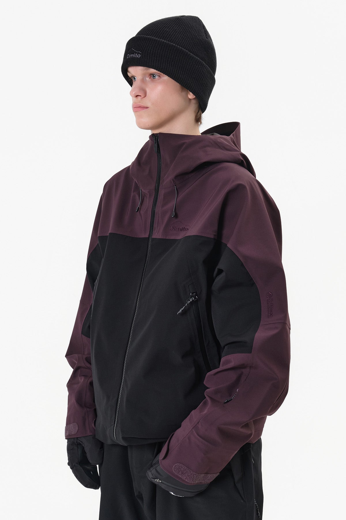 VERT ONE-SIZE 25 DMT LOGO BEANIE BLACK