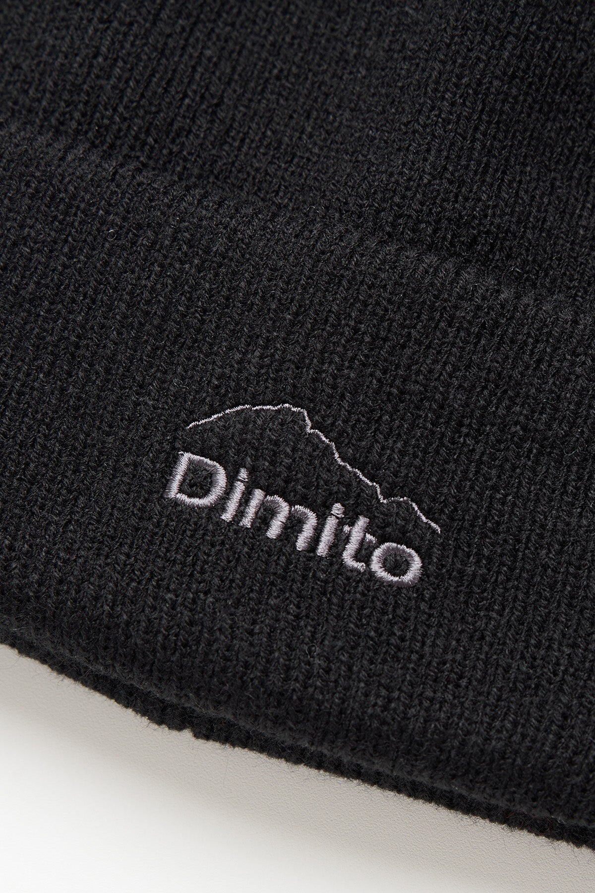 VERT ONE-SIZE 25 DMT LOGO BEANIE BLACK