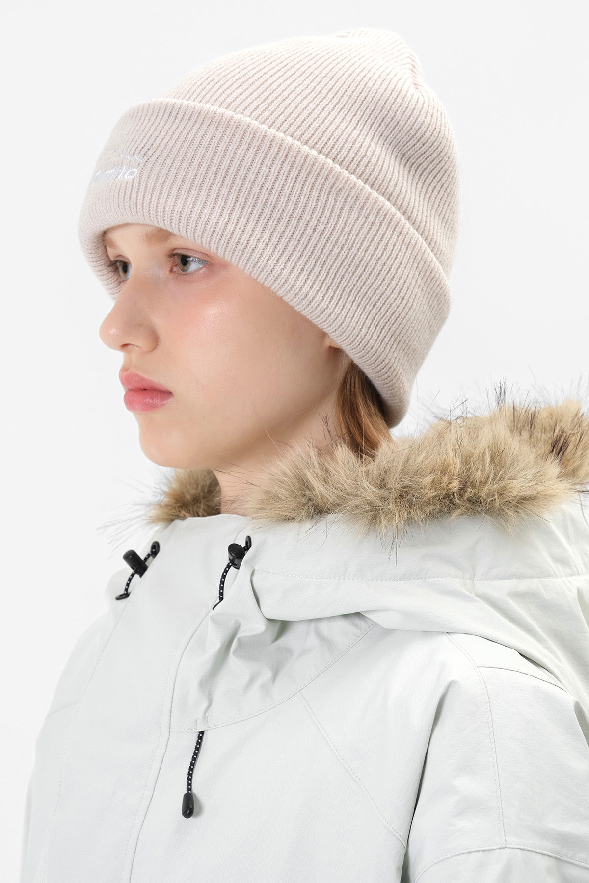 VERT ONE-SIZE 25 DMT LOGO BEANIE DESERT