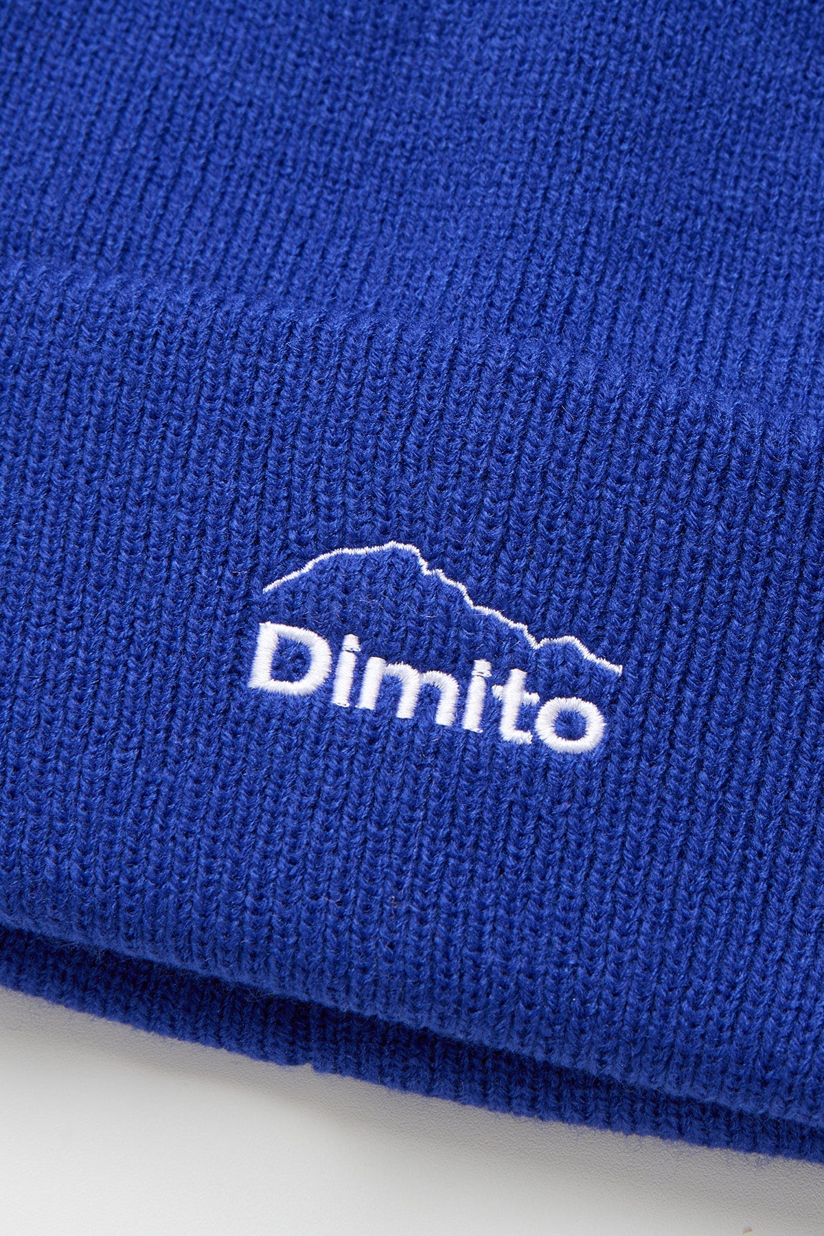 VERT ONE-SIZE 25 DMT LOGO BEANIE IMPERIAL BLUE