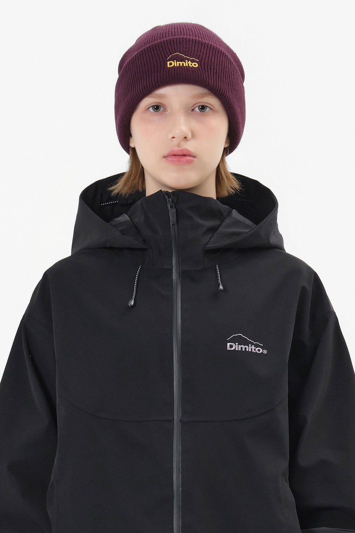 VERT ONE-SIZE 25 DMT LOGO BEANIE WINE