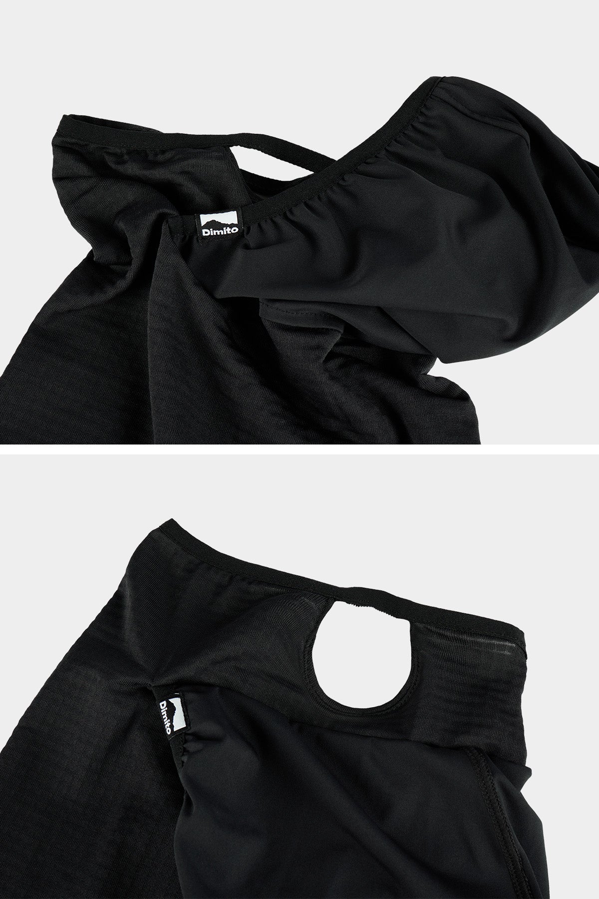 VERT ONE-SIZE 25 POLARTEC EASY SLIM HOODCLAVA BLACK