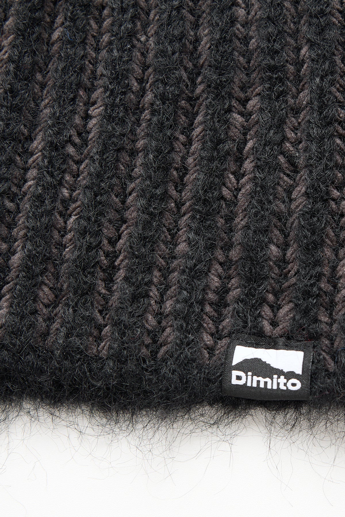 VERT ONE-SIZE 25 TWOTONE BEANIE BLACK