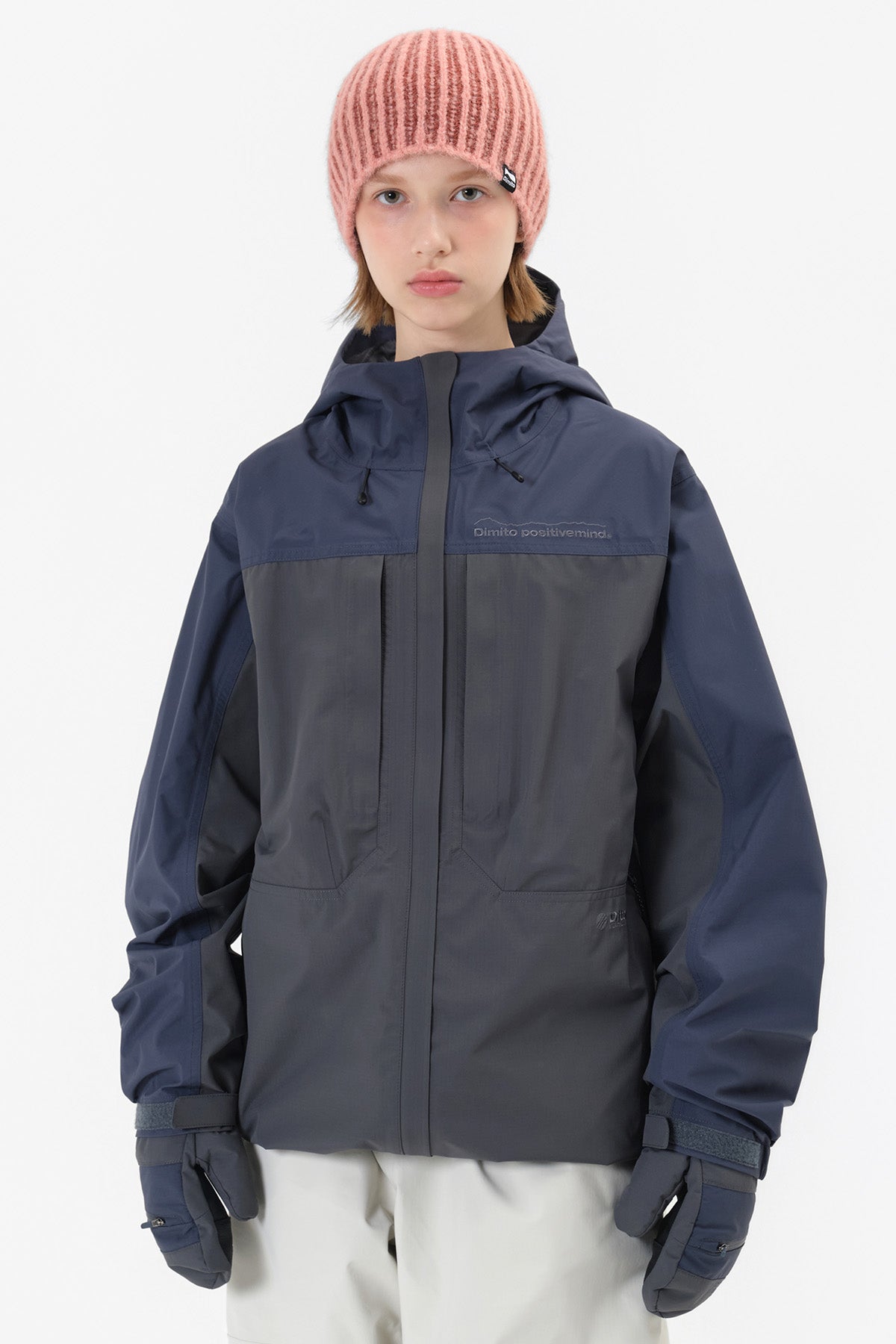 VERT ONE-SIZE 25 TWOTONE BEANIE PEACH