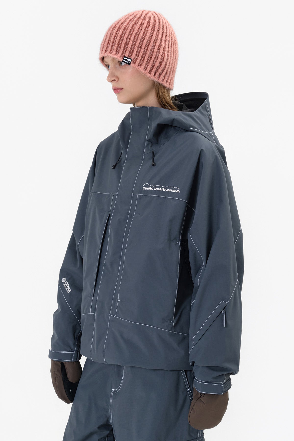 VERT ONE-SIZE 25 TWOTONE BEANIE PEACH