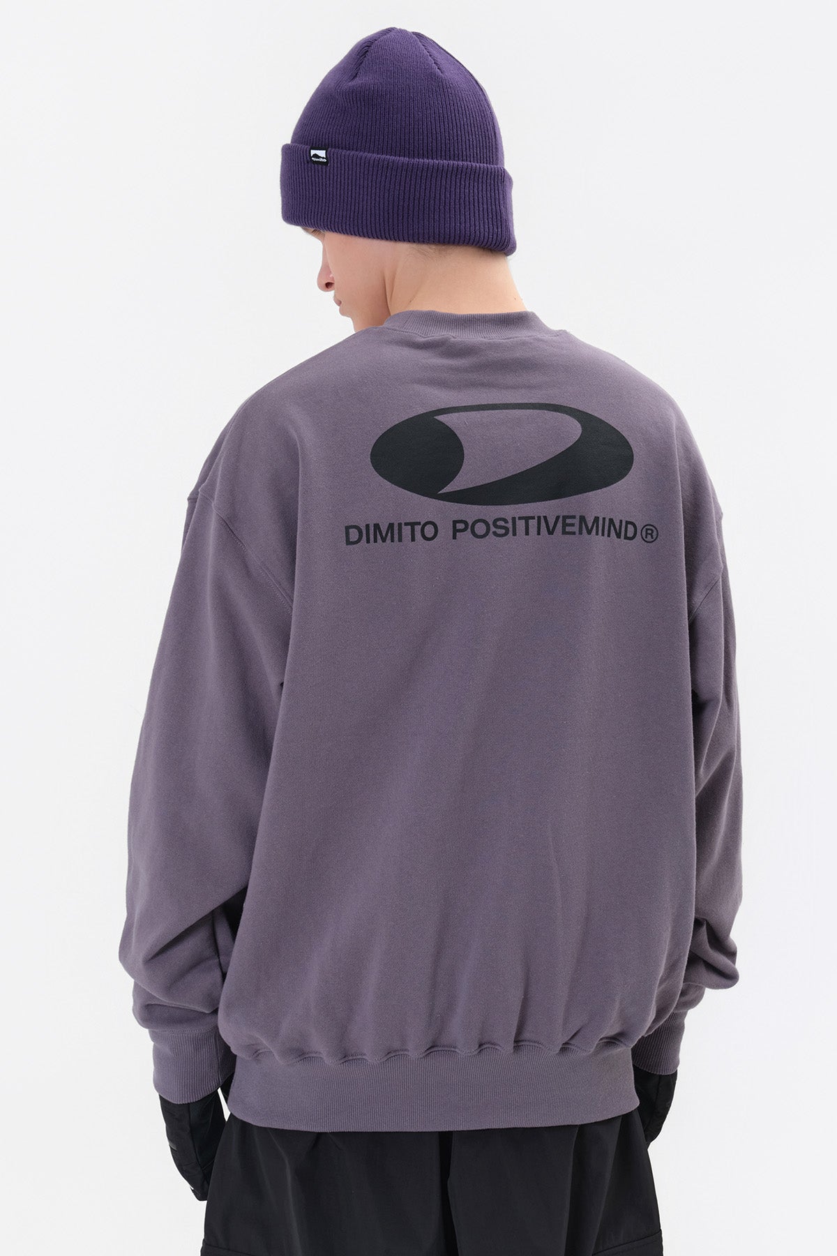 VERT ONE-SIZE BASIC BEANIE DEEP PURPLE