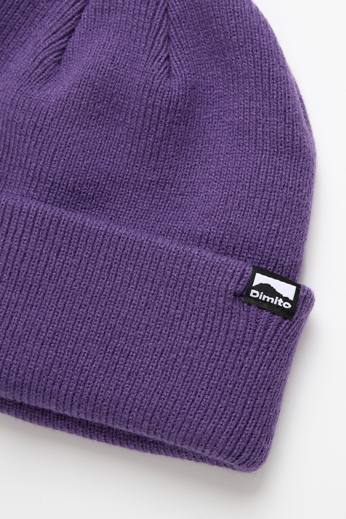 VERT ONE-SIZE BASIC BEANIE DEEP PURPLE