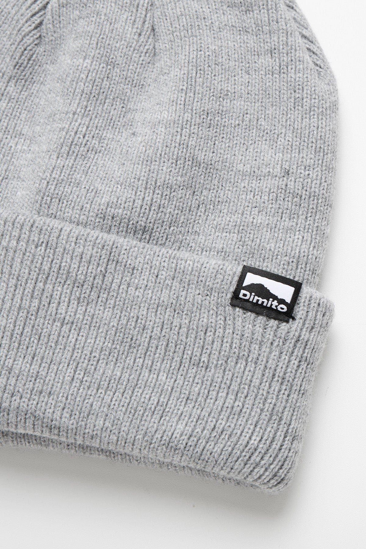 VERT ONE-SIZE BASIC BEANIE HEATHER GREY
