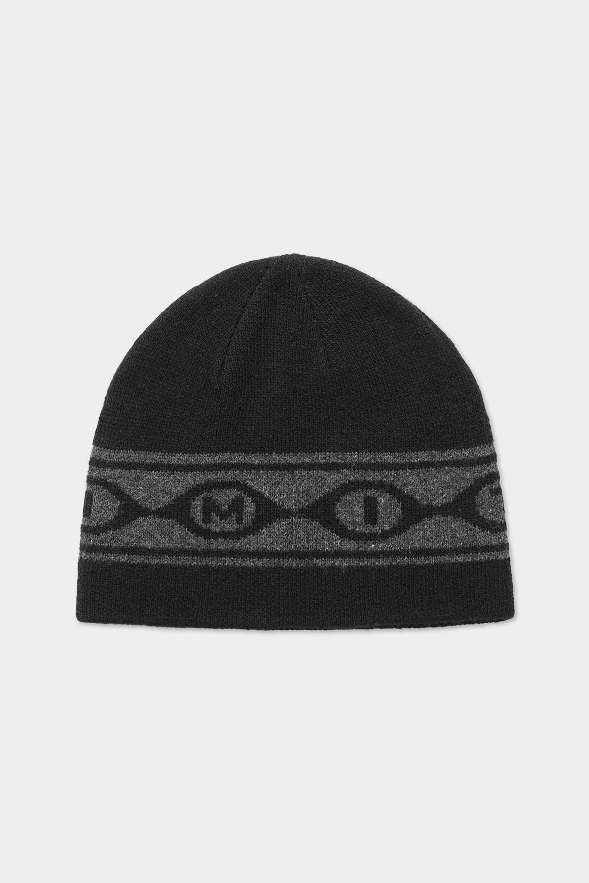 VERT ONE-SIZE BUBBLE LOGO BEANIE BLACK