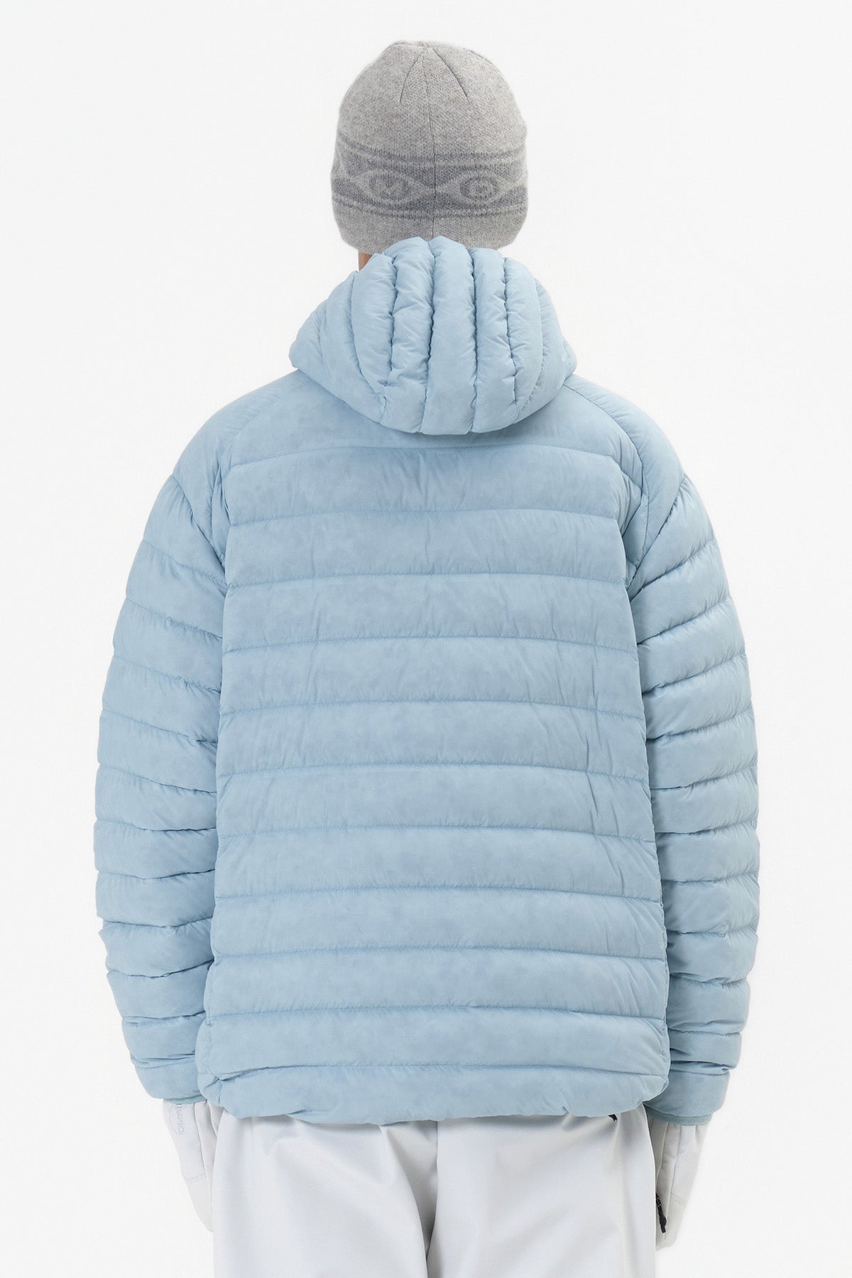 VERT ONE-SIZE BUBBLE LOGO BEANIE MIST GREY